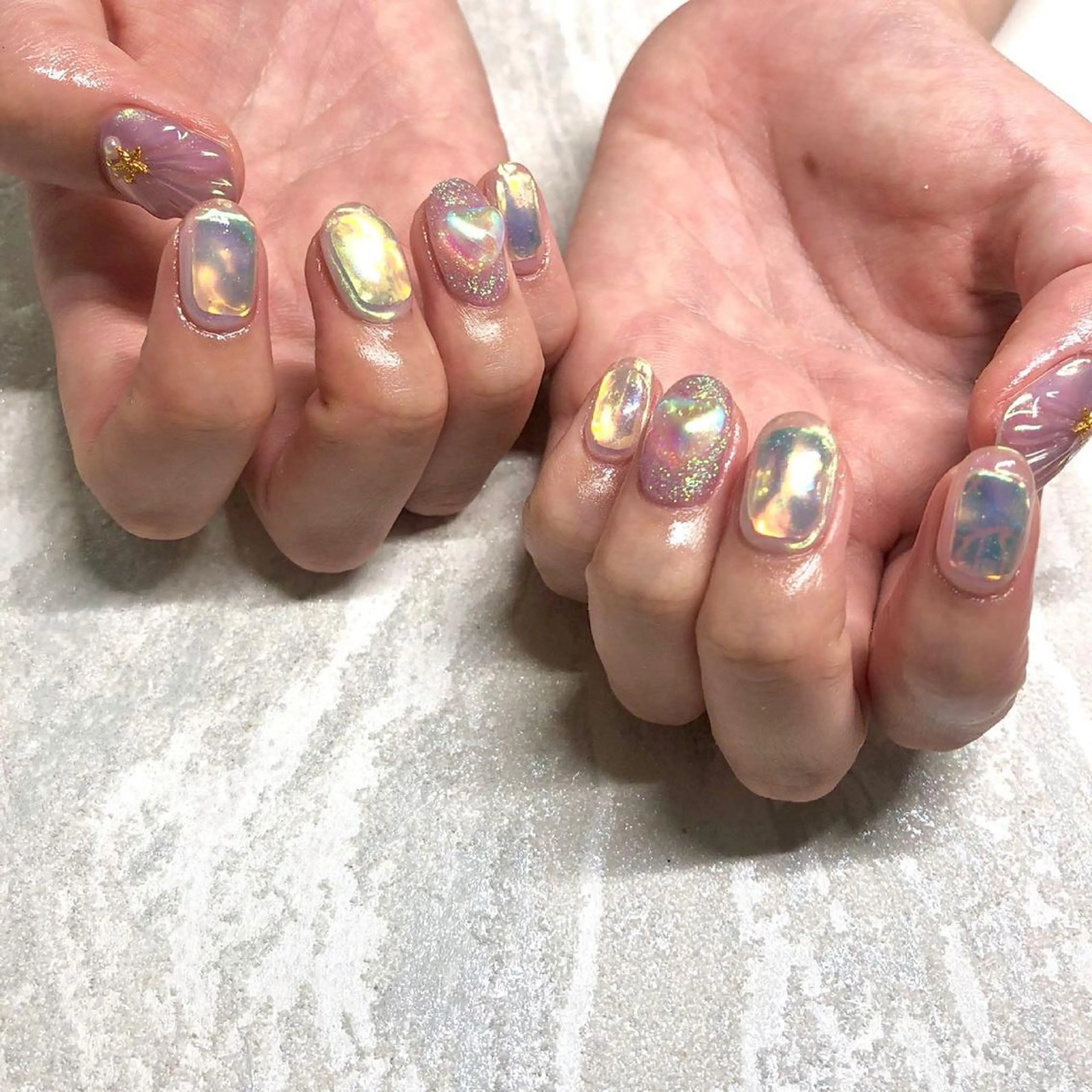 ネイル nailsalon Lithos所属・nailsalon Recontreのネイルデザイン