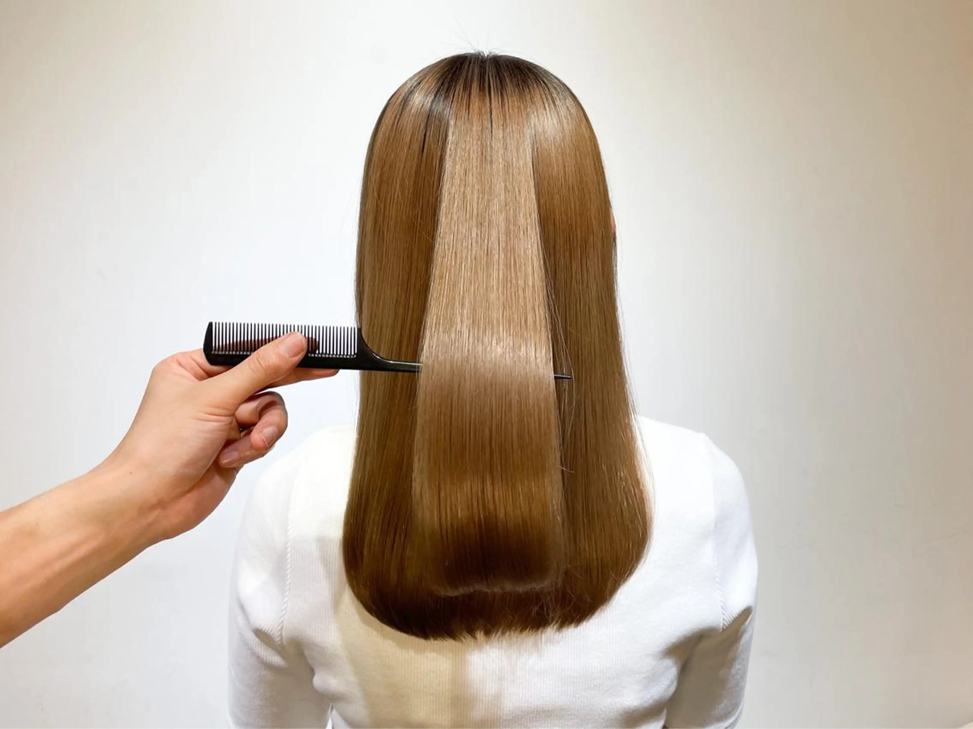 セミロング トリートメント ひがし　まさし JYUNESU副代表のヘアスタイル