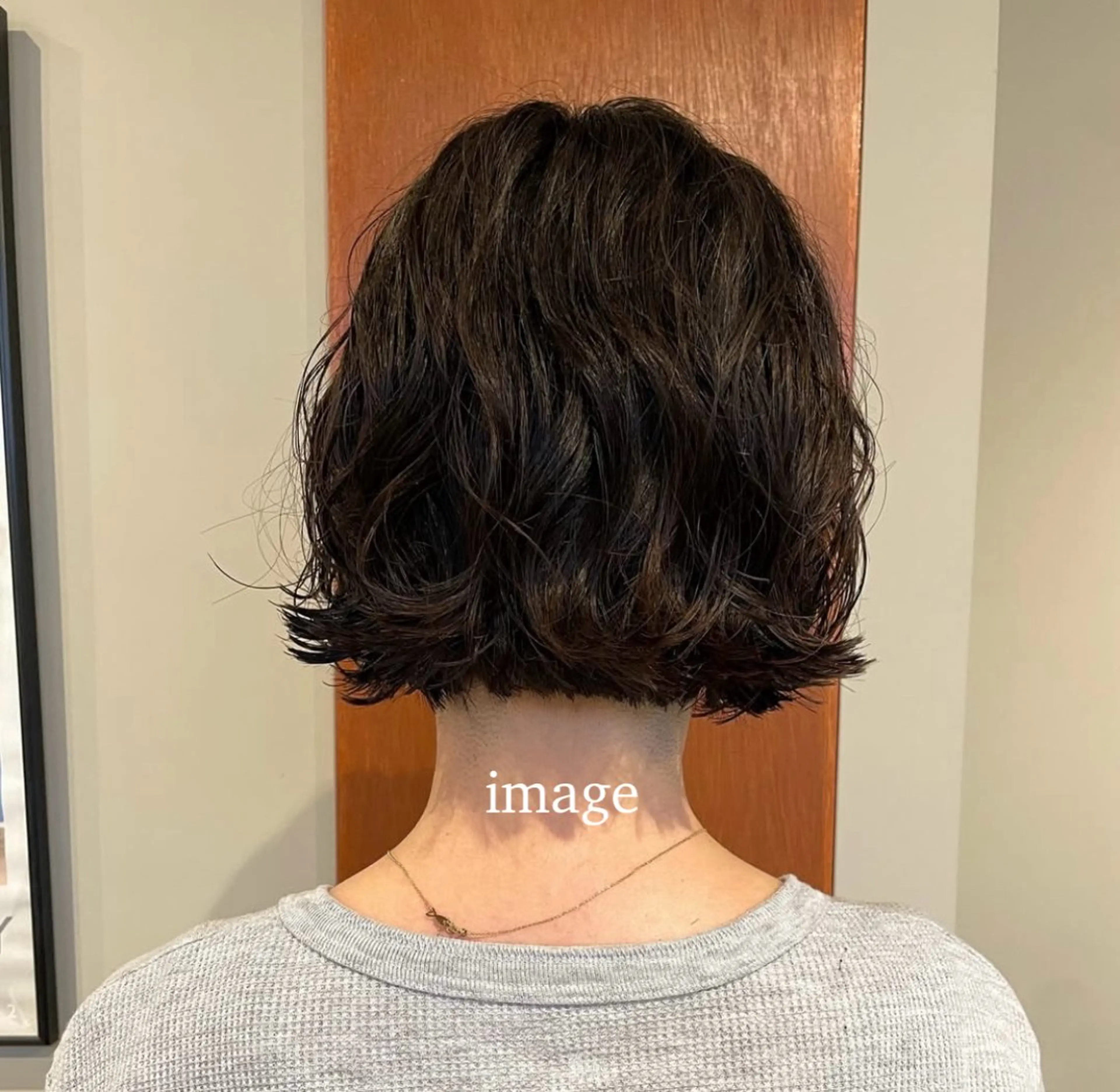 🌀朝の時短に🌀似合わせカット➕ケアパーマの写真