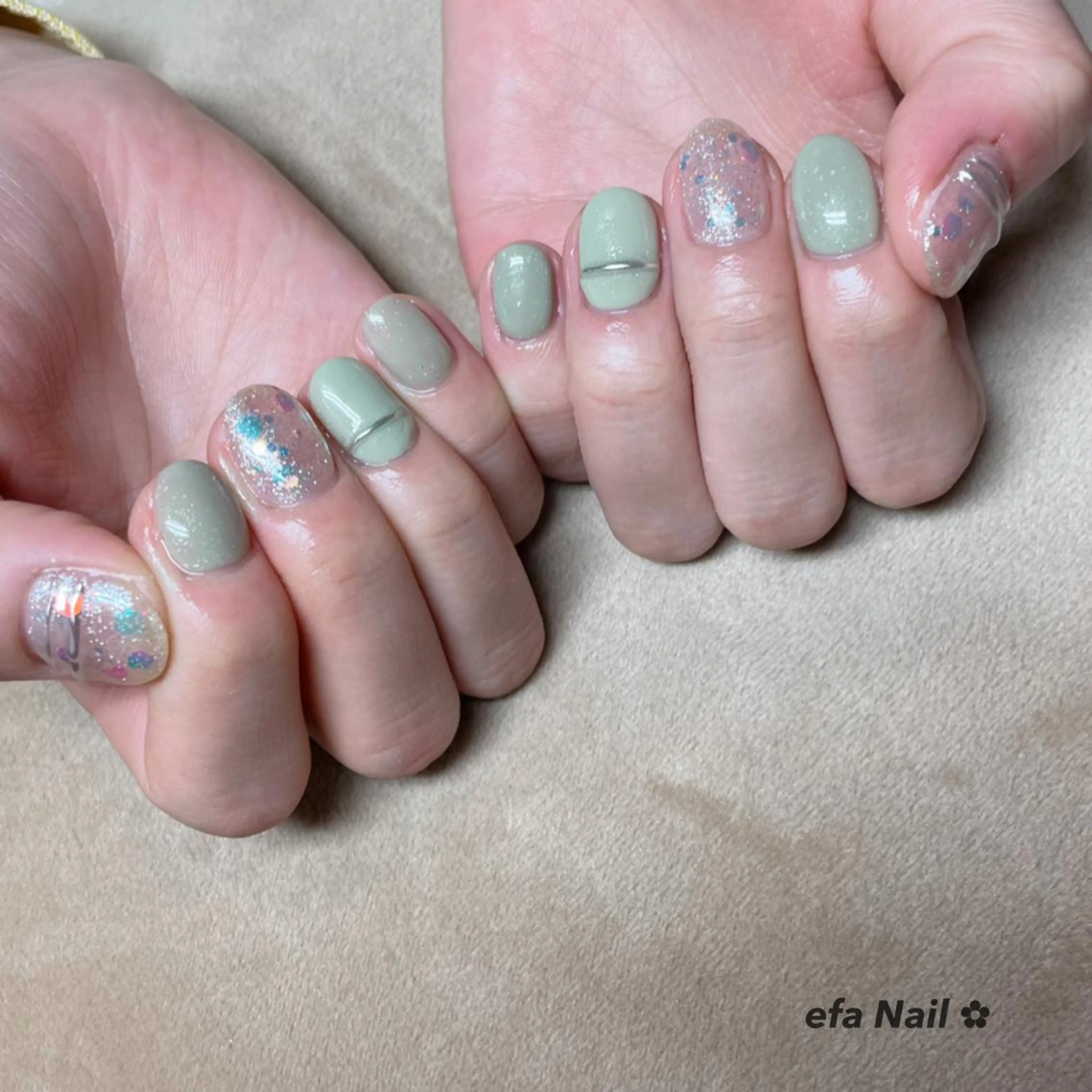 ネイル efa's  EyeNail-おもろまち-所属・efa Nail 🌺Okinawaのネイルデザイン