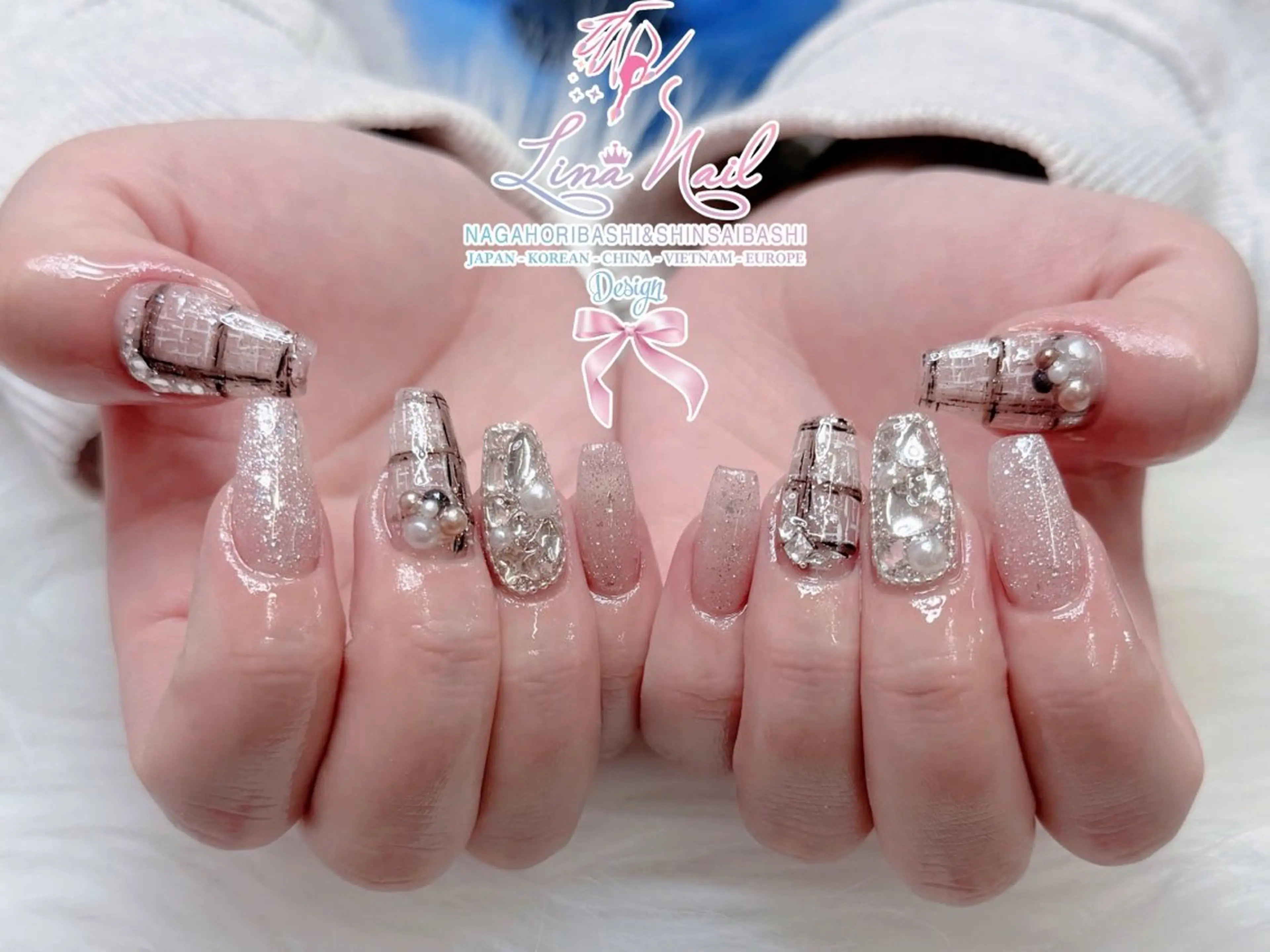 ネイル フットネイル ジェルネイル 持ち込み ネイルチップ ハンドネイル リナネイル 長堀橋店／東心斎橋店のネイルデザイン