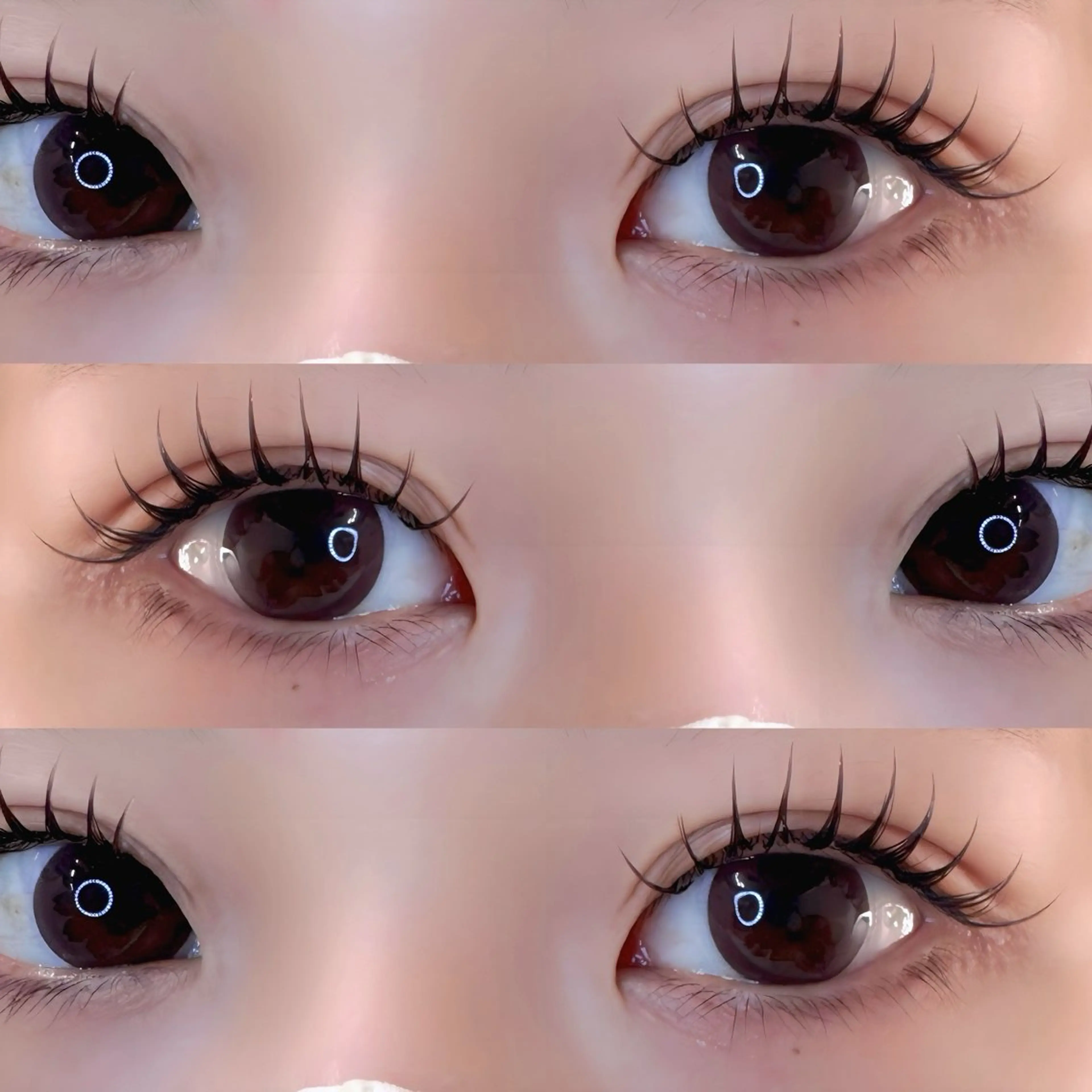 マツエク・マツパ 束感まつ毛 キュート 韓国風マツエク Lカール パリジェンヌラッシュリフト 🐰🫧fein. moyu🐰🫧のマツエク・マツパデザイン