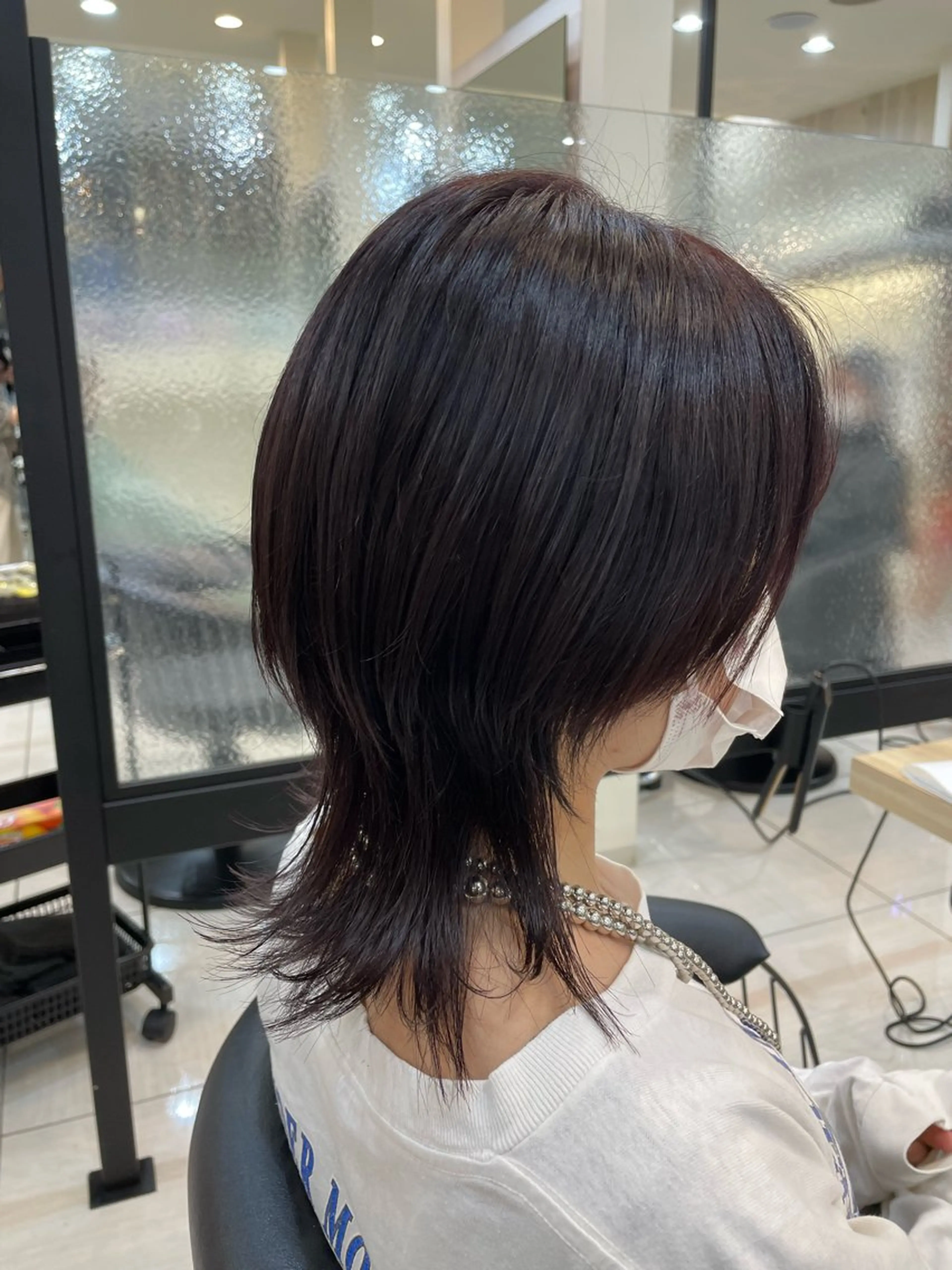 ミディアム ウルフカット カット ヘッドスパ 田野倉NEXT店 美髪ニストのヘアスタイル