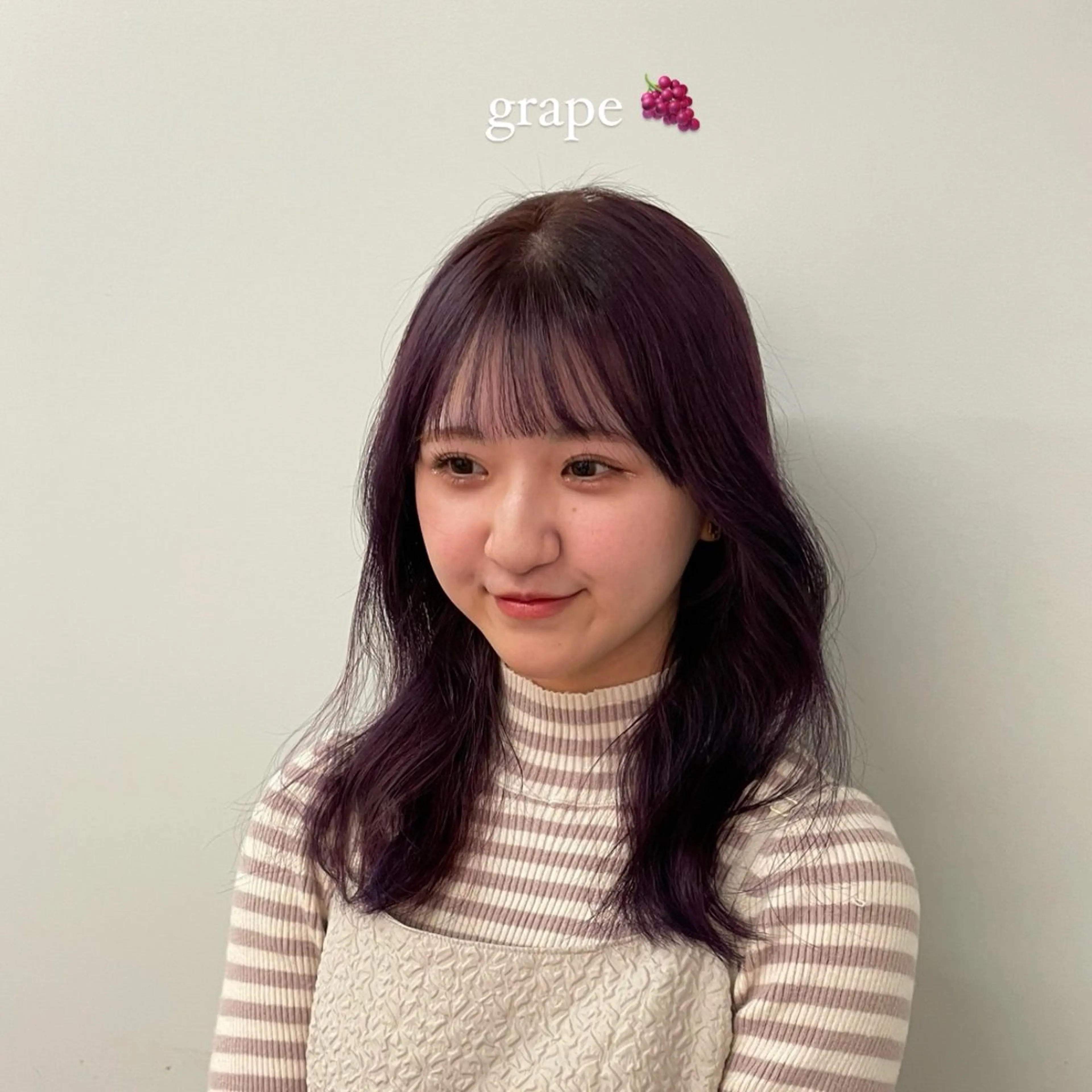 カラー グレージュ 蓑輪 璃央のヘアスタイル