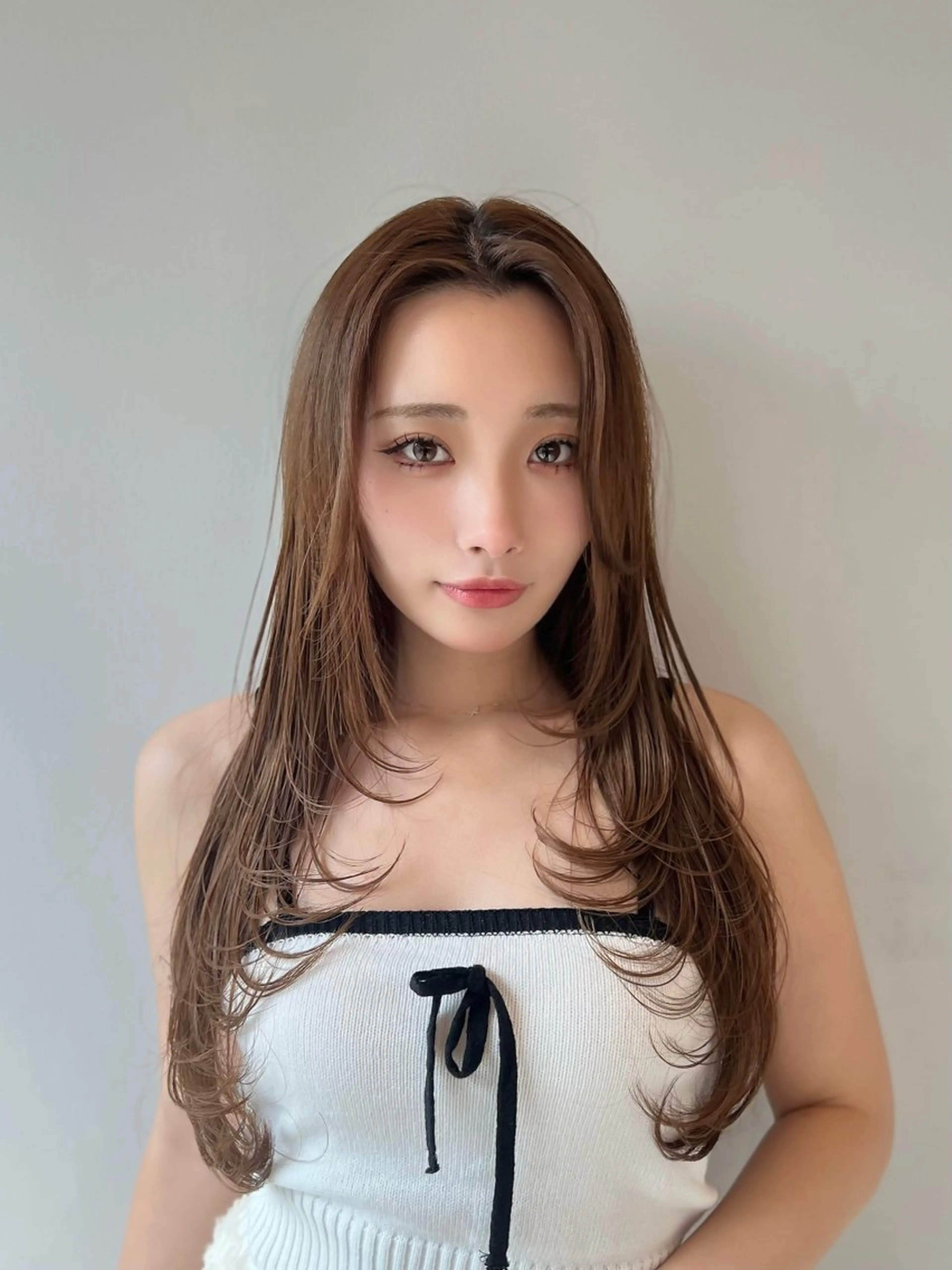 ロング 韓国風ヘア レイヤーカット カット トリートメント レイヤー/髪質改善 DAISUKEのヘアスタイル