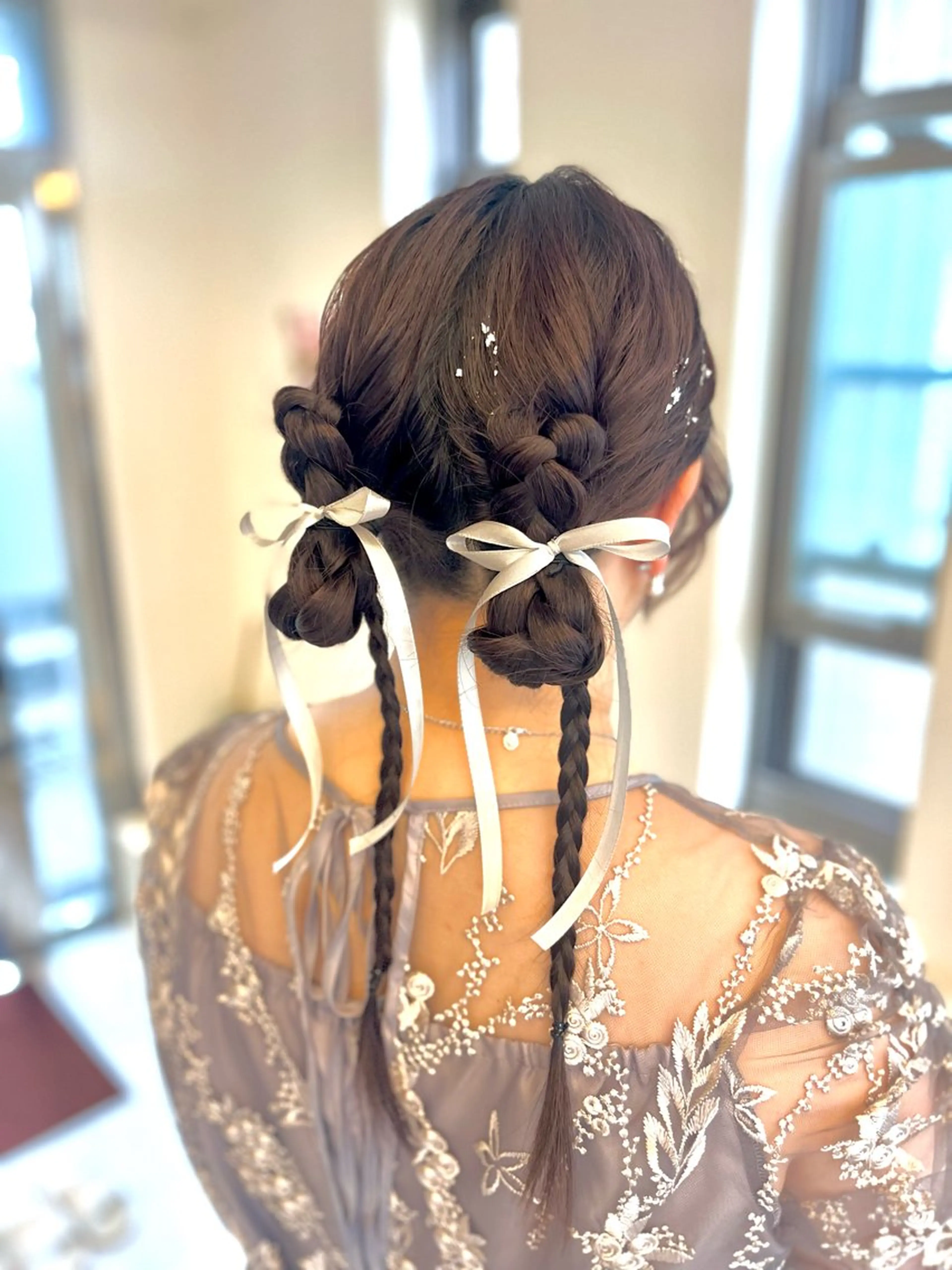 ヘアアレンジ 似合わせヘアメイク 💐オダギリチアキのヘアスタイル