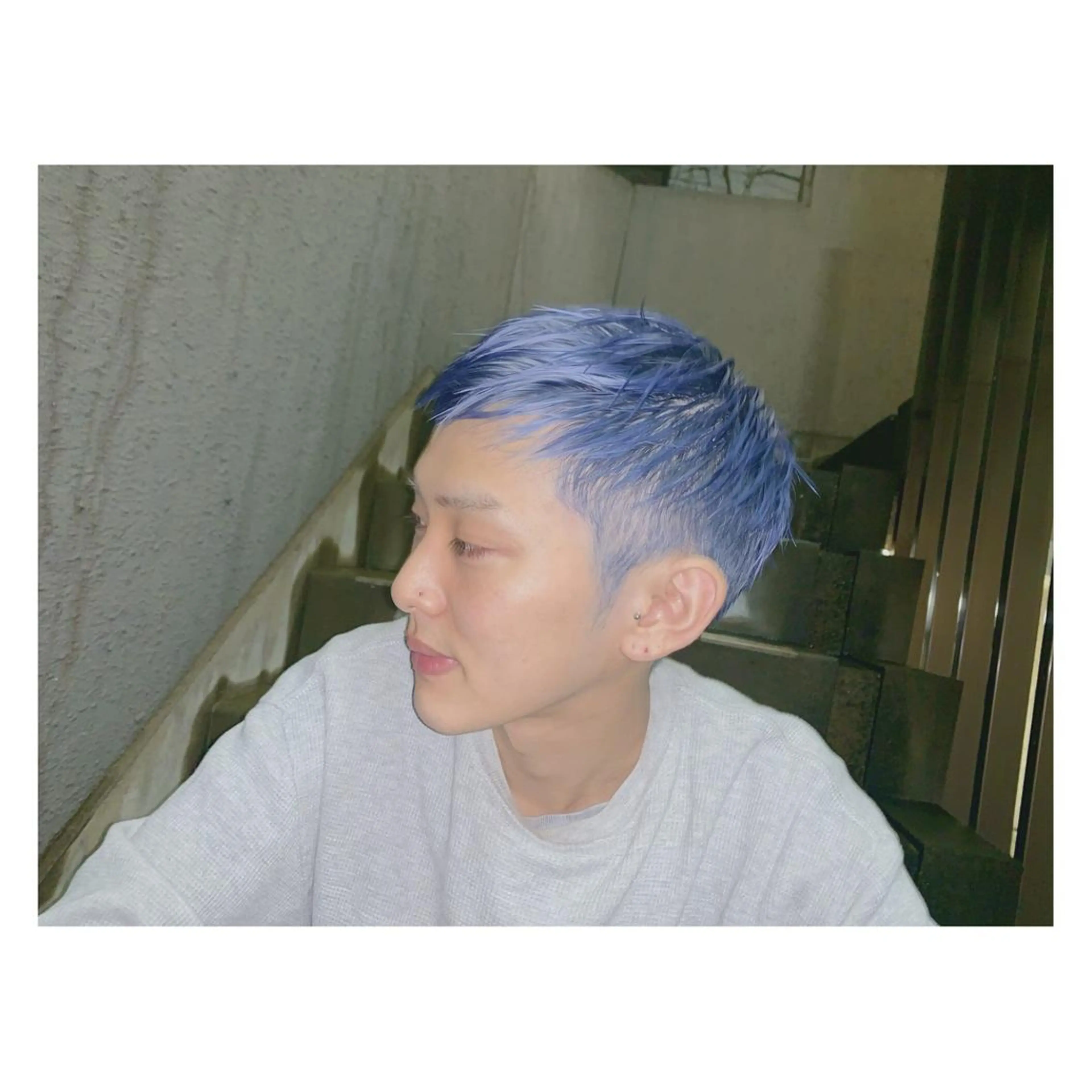 ショート カラー ヘアアレンジ メンズ ange☞ soutaのヘアスタイル