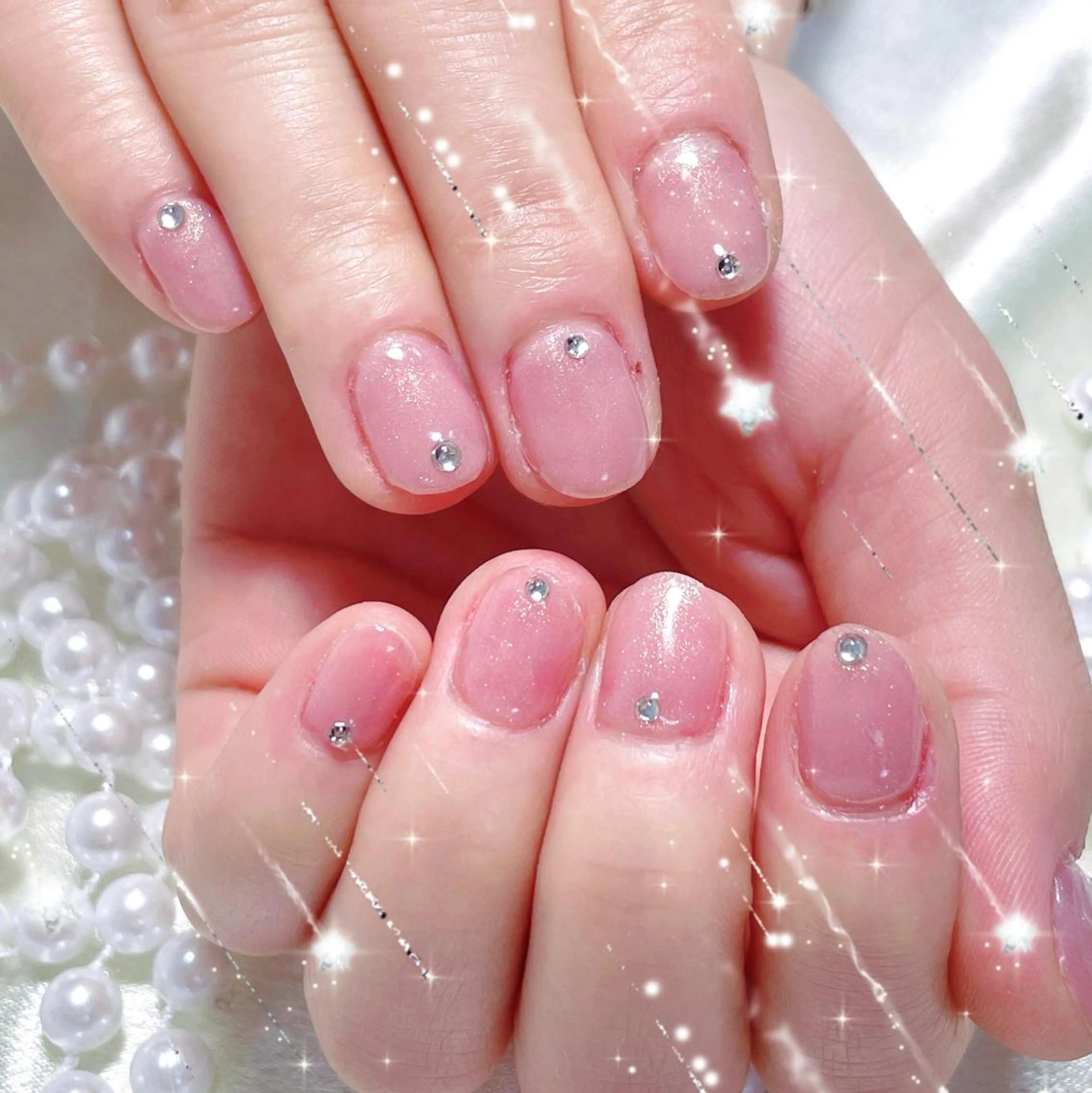 ネイル 🦋チップ長さだし 専門店🦋のネイルデザイン