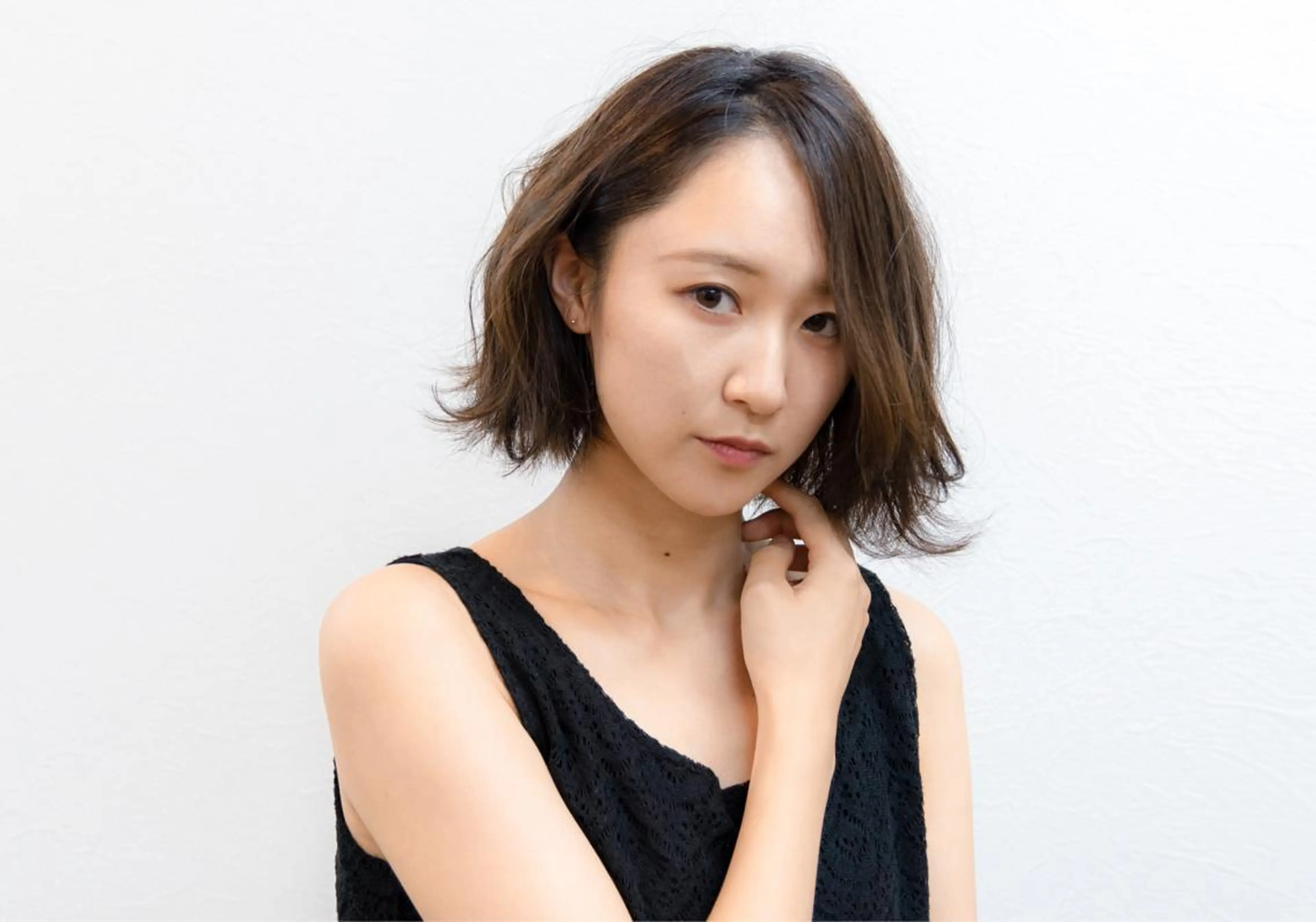 ミディアム カラー アッシュ ボブ 似合わせカット カット ヘアカラー 【H.GENTIL】 TERUのその他イメージ