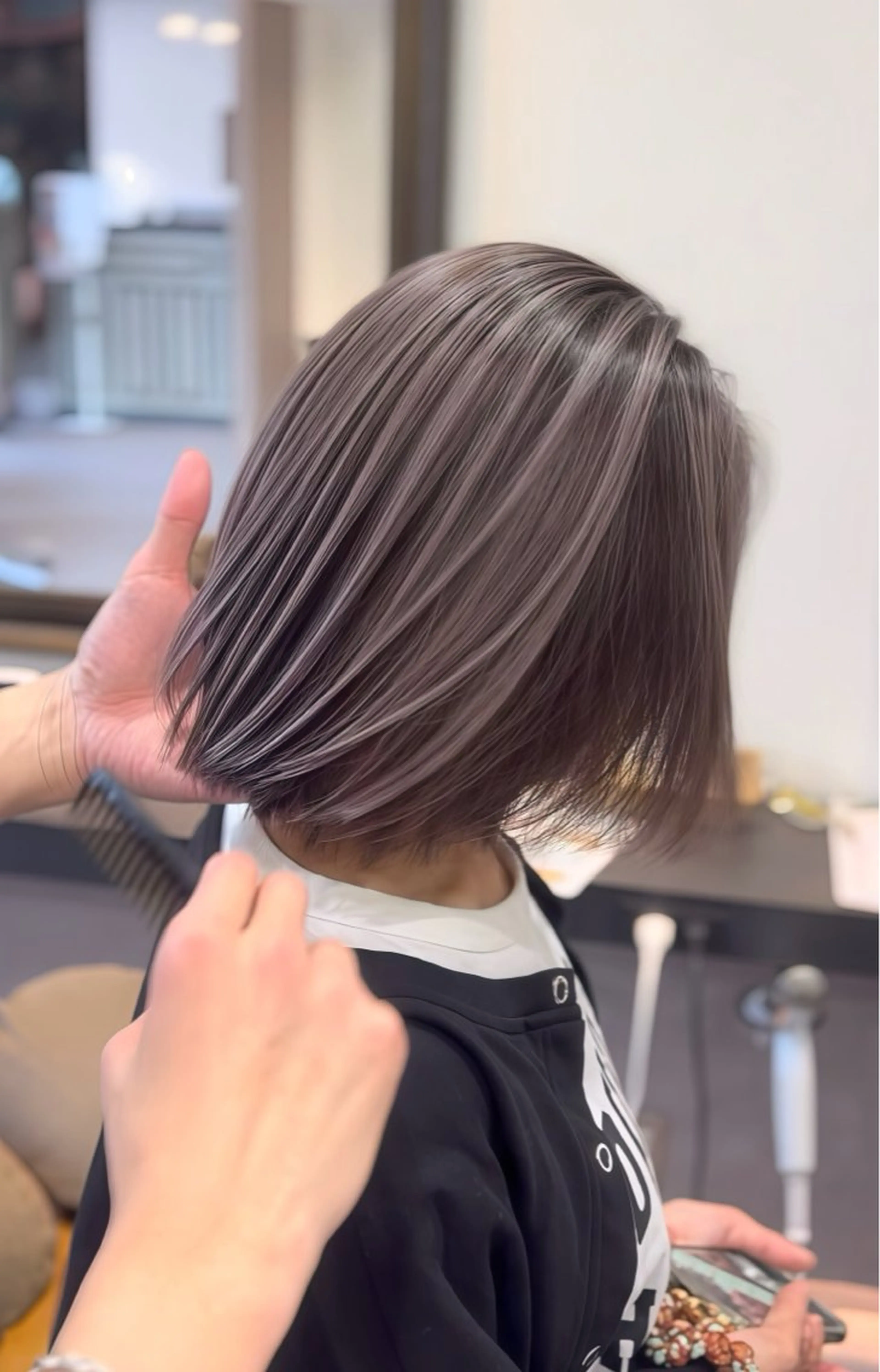 土曜限定！カラー＋ハイライト＋カットの写真