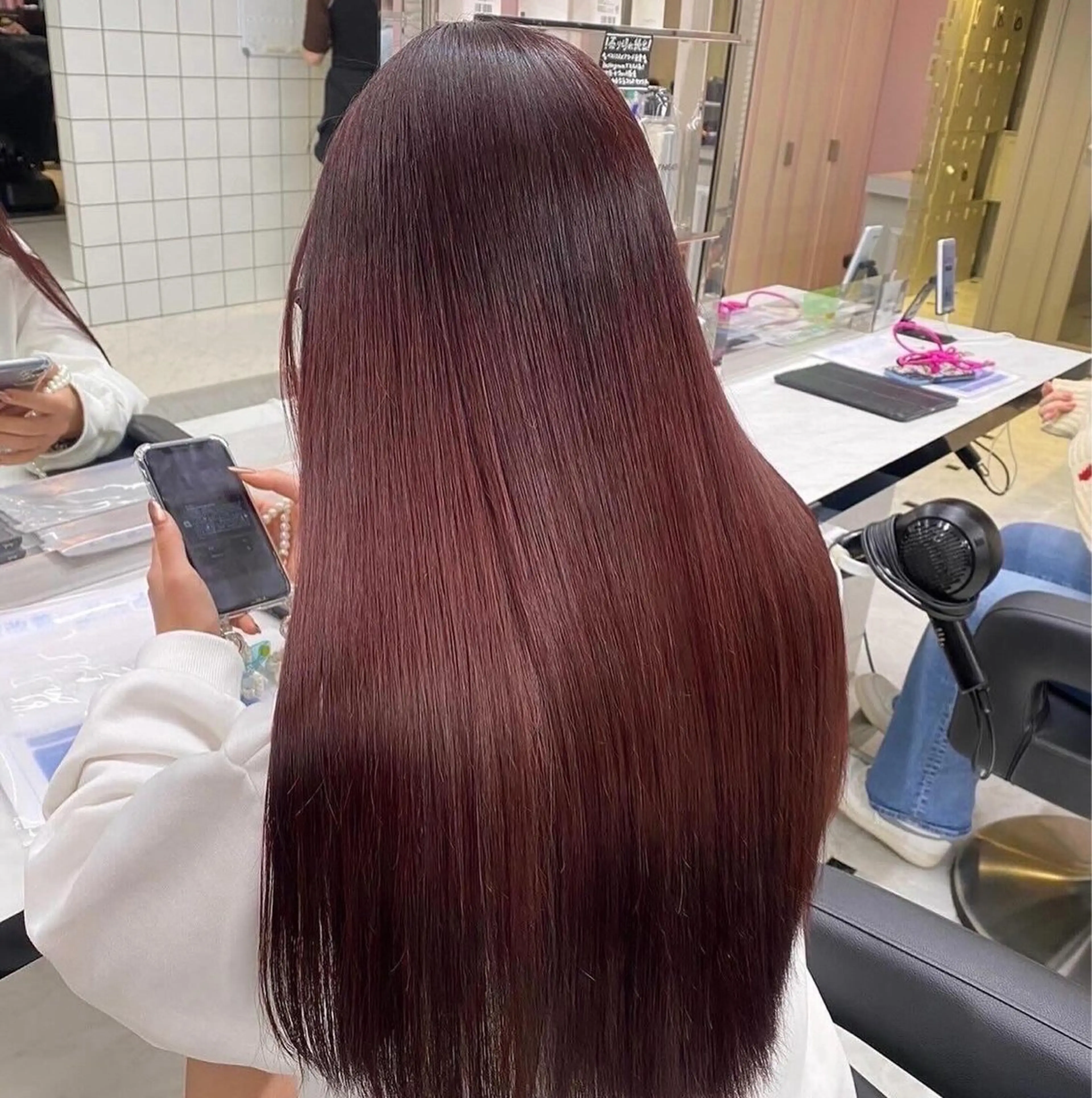 ロング カラー みう/仙台/暖色/ 艶髪/顔周りカット/のヘアスタイル