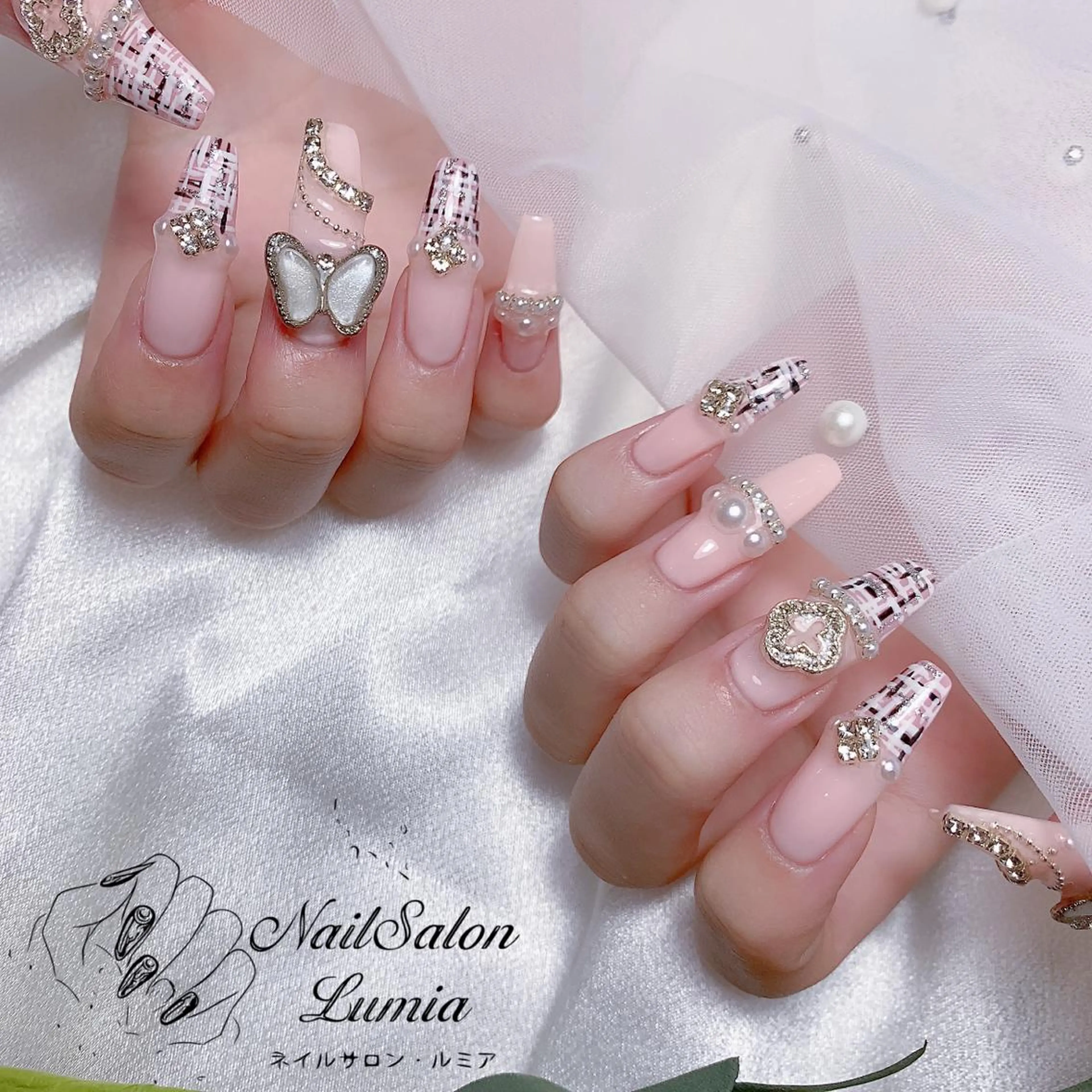 ネイル ハンドネイル ネイルサロン ルミア Lumia 店長のネイルデザイン
