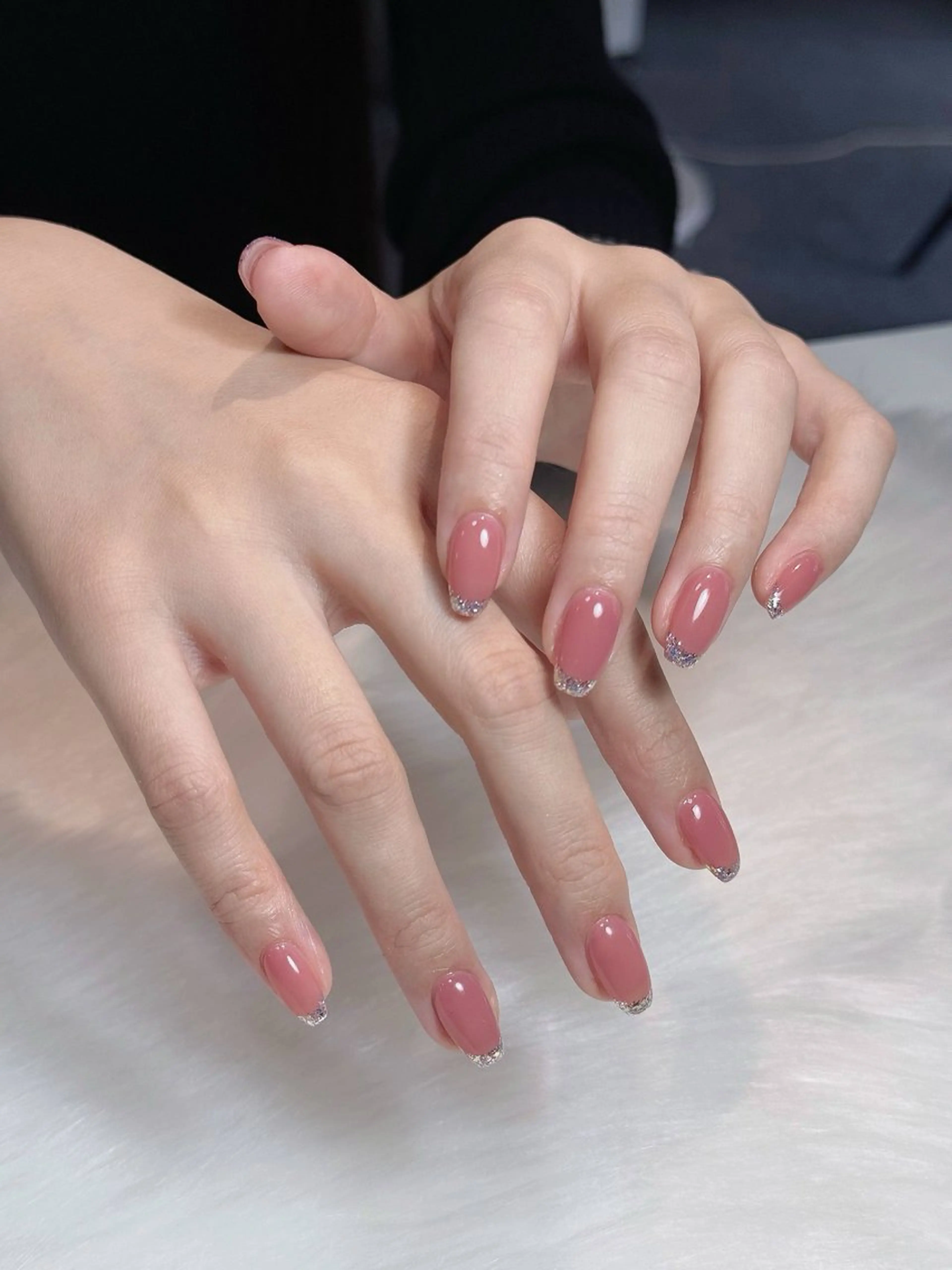 ネイル オーロラネイル チークネイル フットネイル フレンチネイル ジェルネイル ハンドネイル Nichi Nailsのネイルデザイン