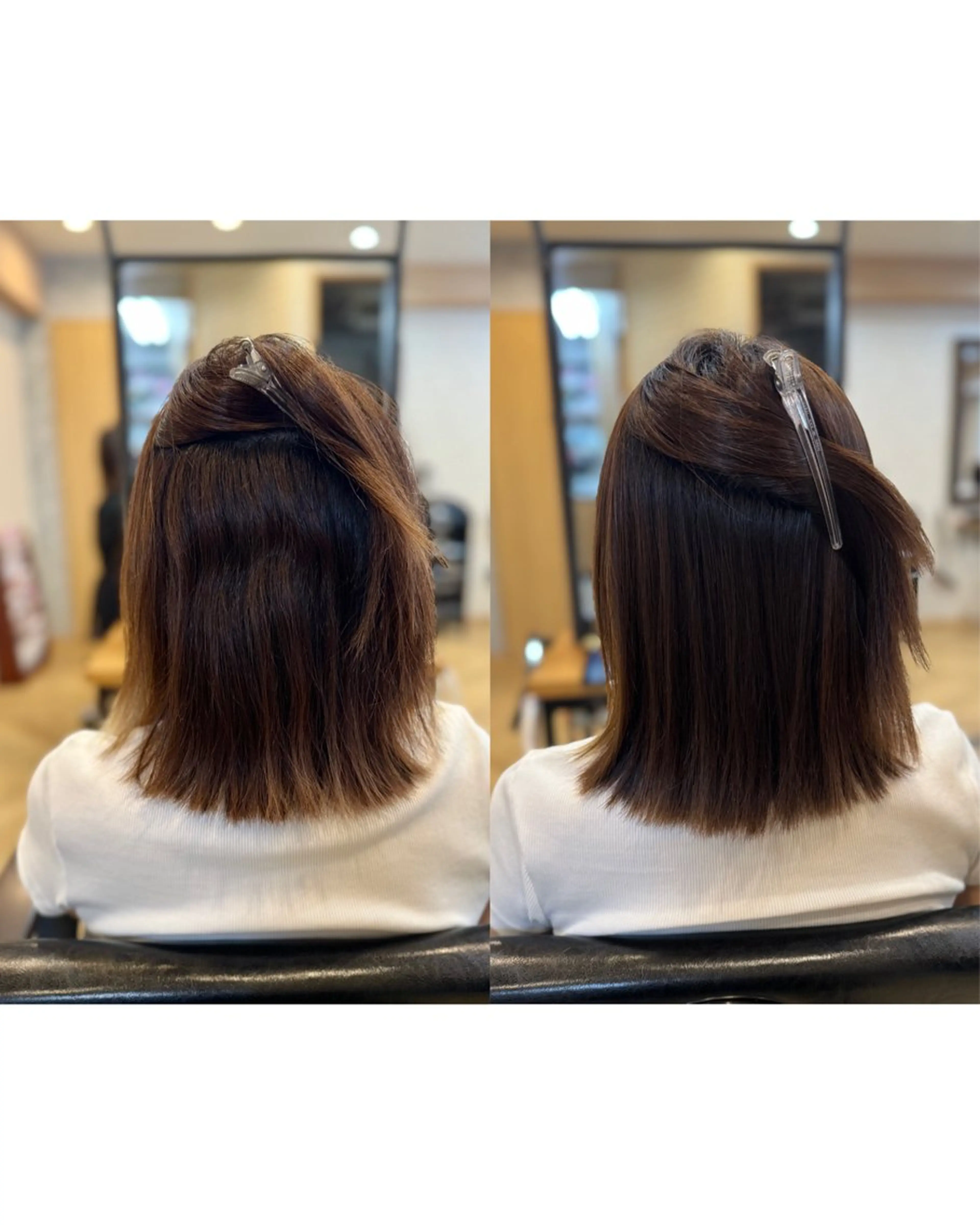 ミディアム 縮毛矯正 《髪質改善矯正特化》 sakiのヘアスタイル