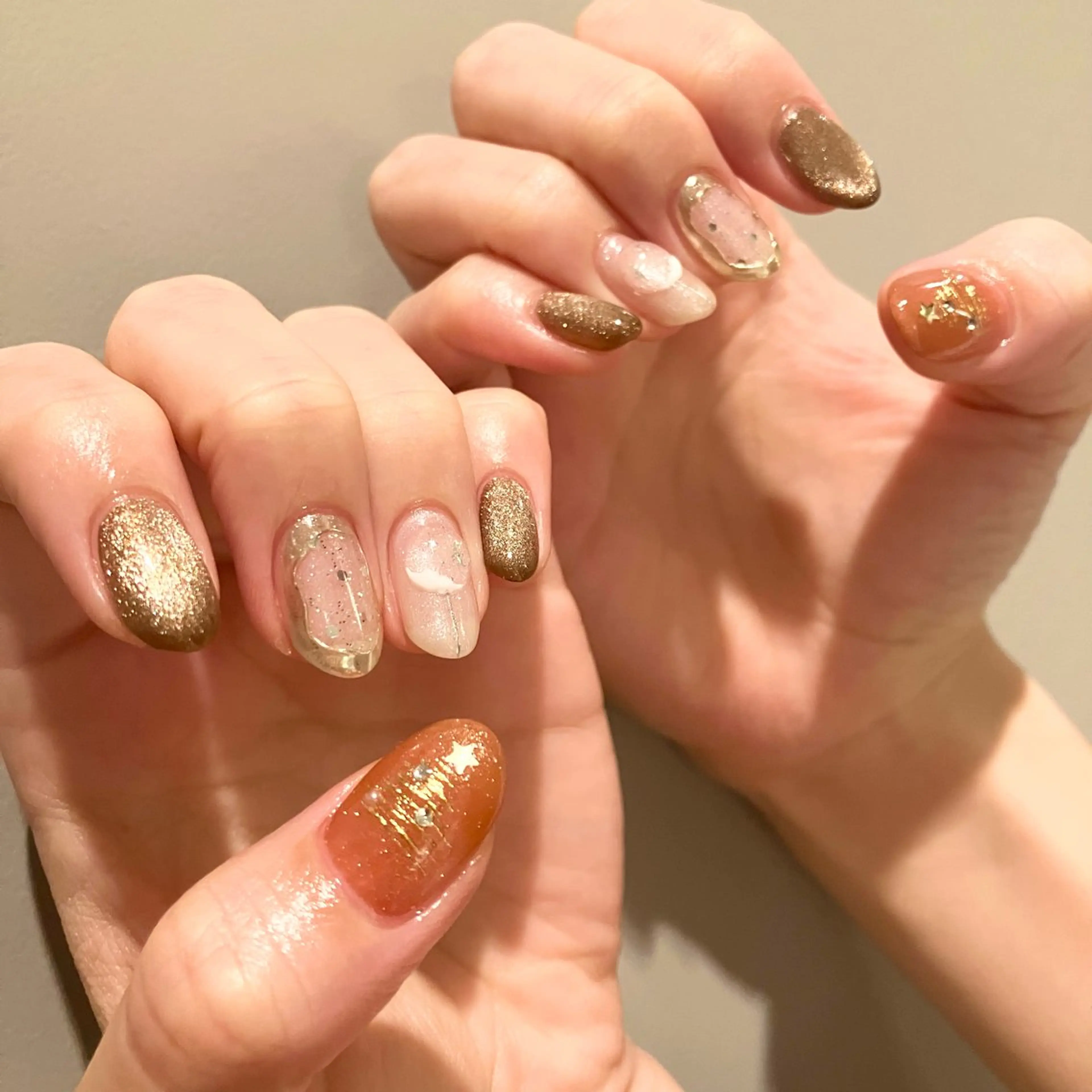 ネイル ウシク ミユキのネイルデザイン