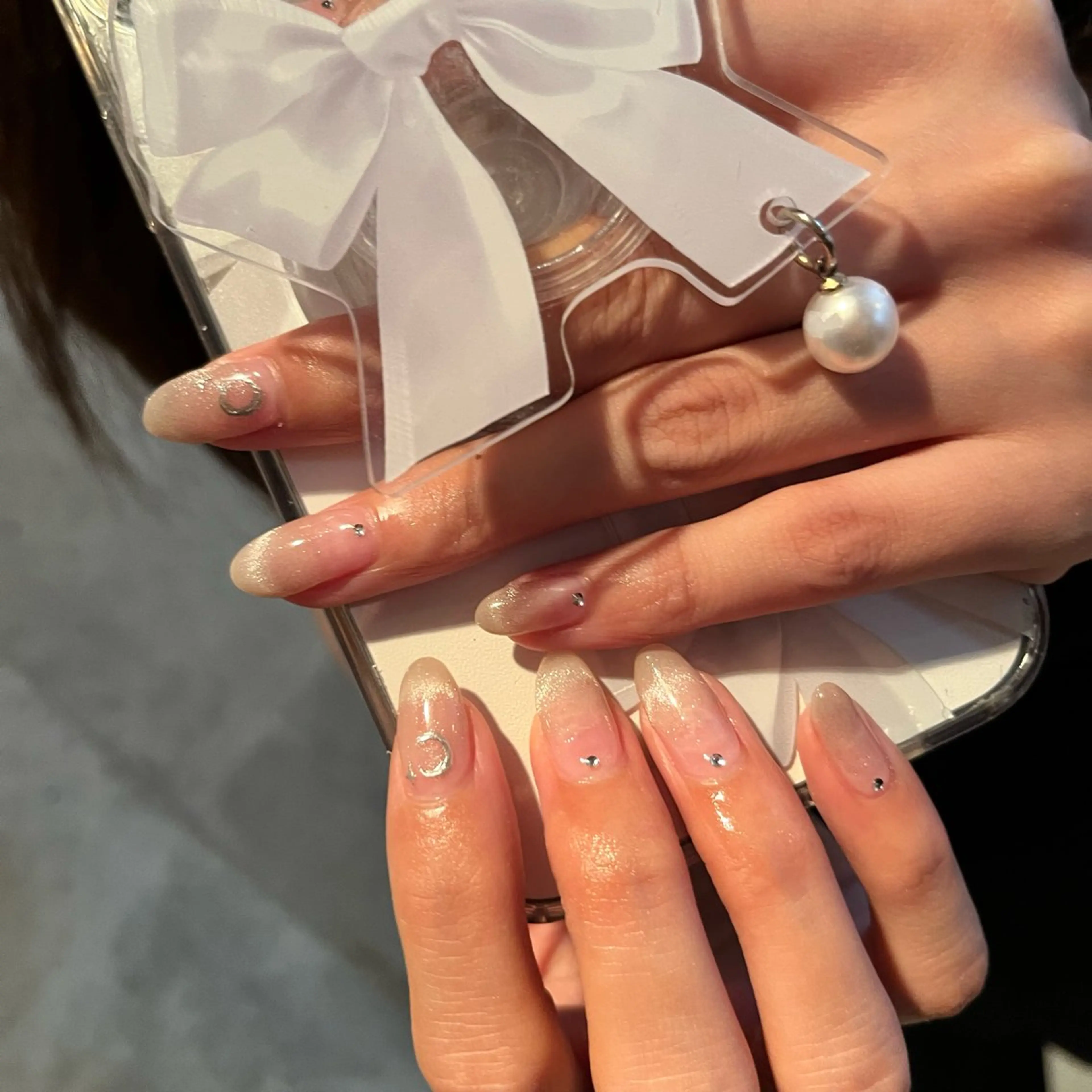 〔hand〕magカラグラシンプルアート♡4本の写真