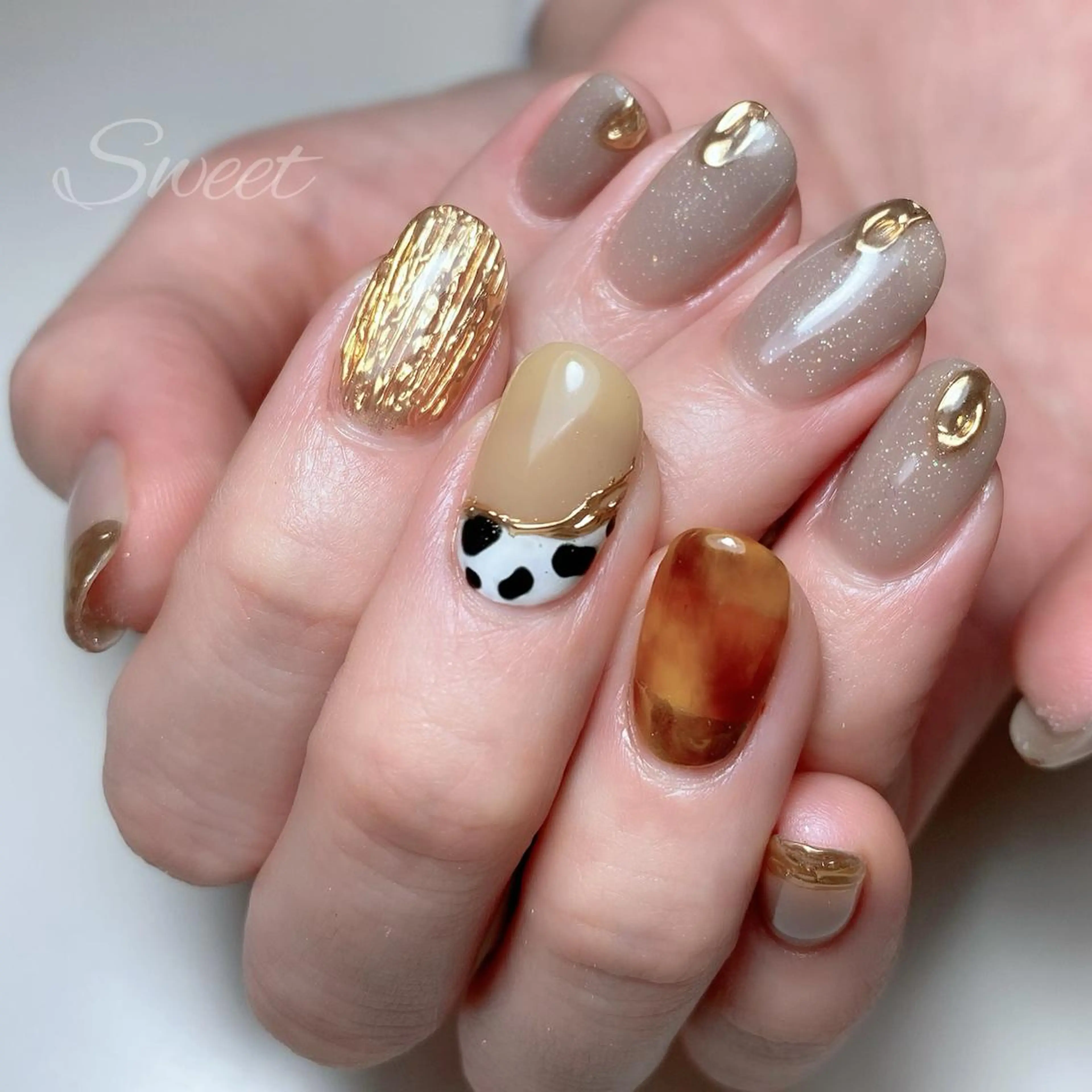 ネイル ハンドネイル sweet 仲野陽子のネイルデザイン