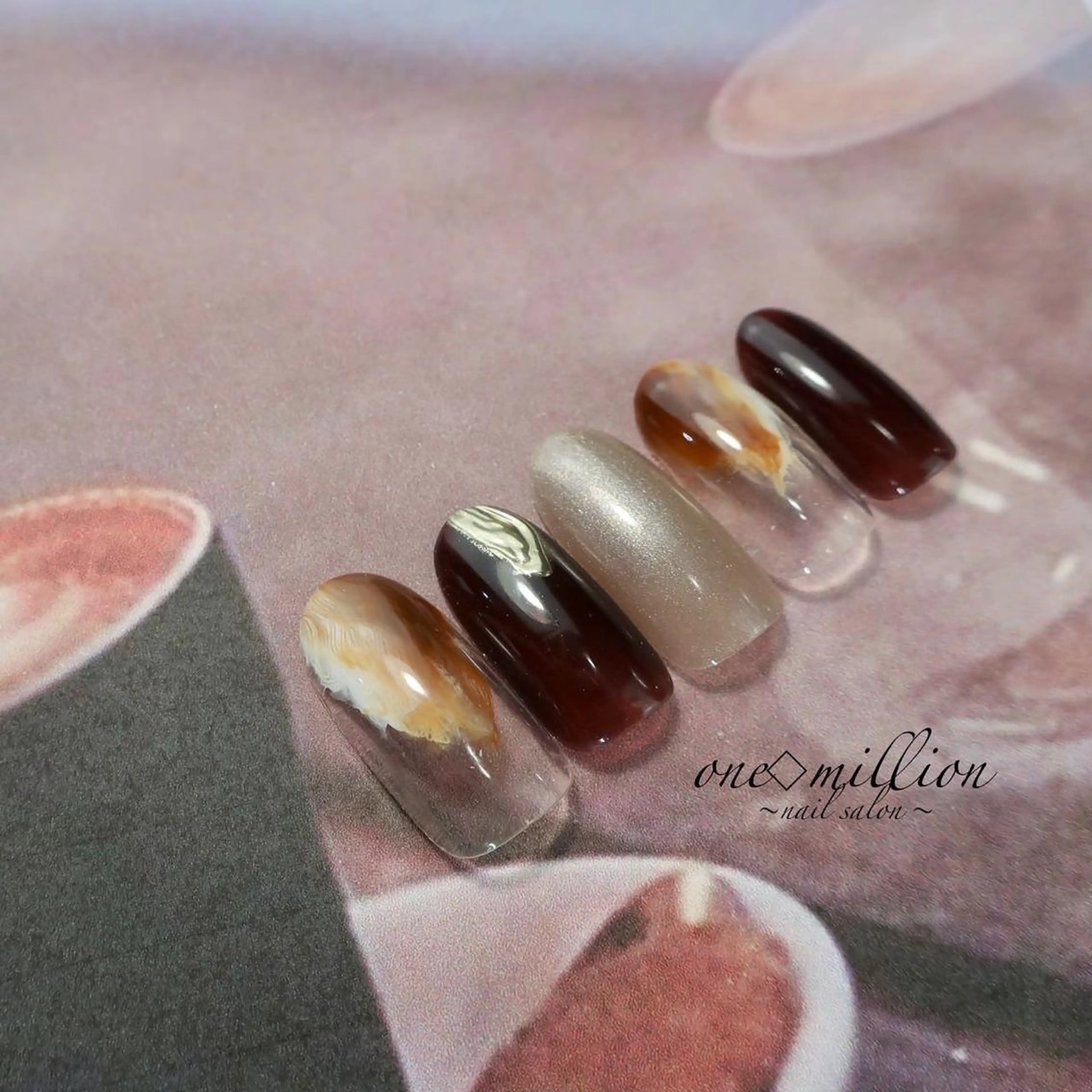 ネイル nail salon ワンミリオンのネイルデザイン