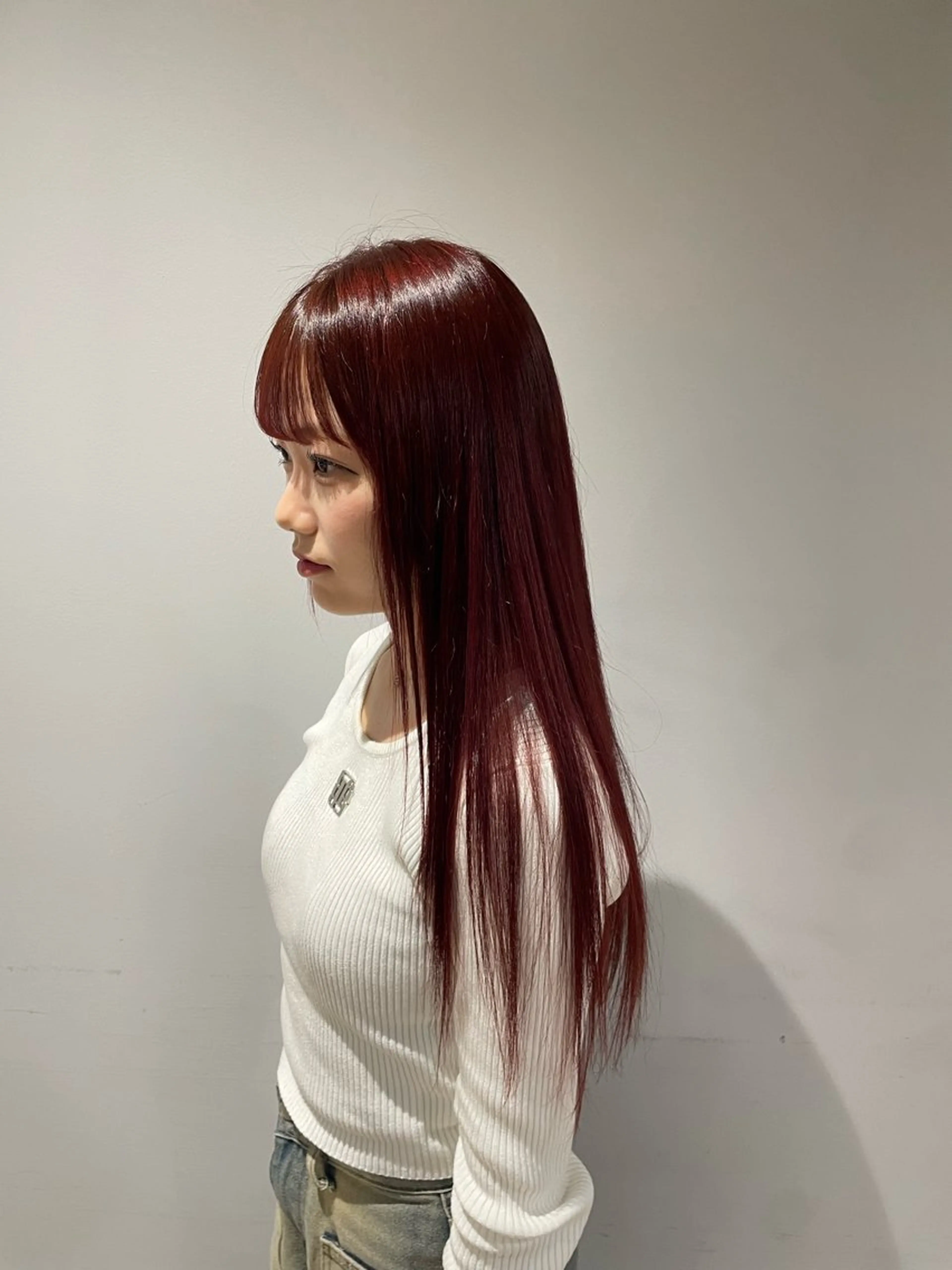 ロング 𝐚𝐨𝐢/カット /パーマモデルのヘアスタイル