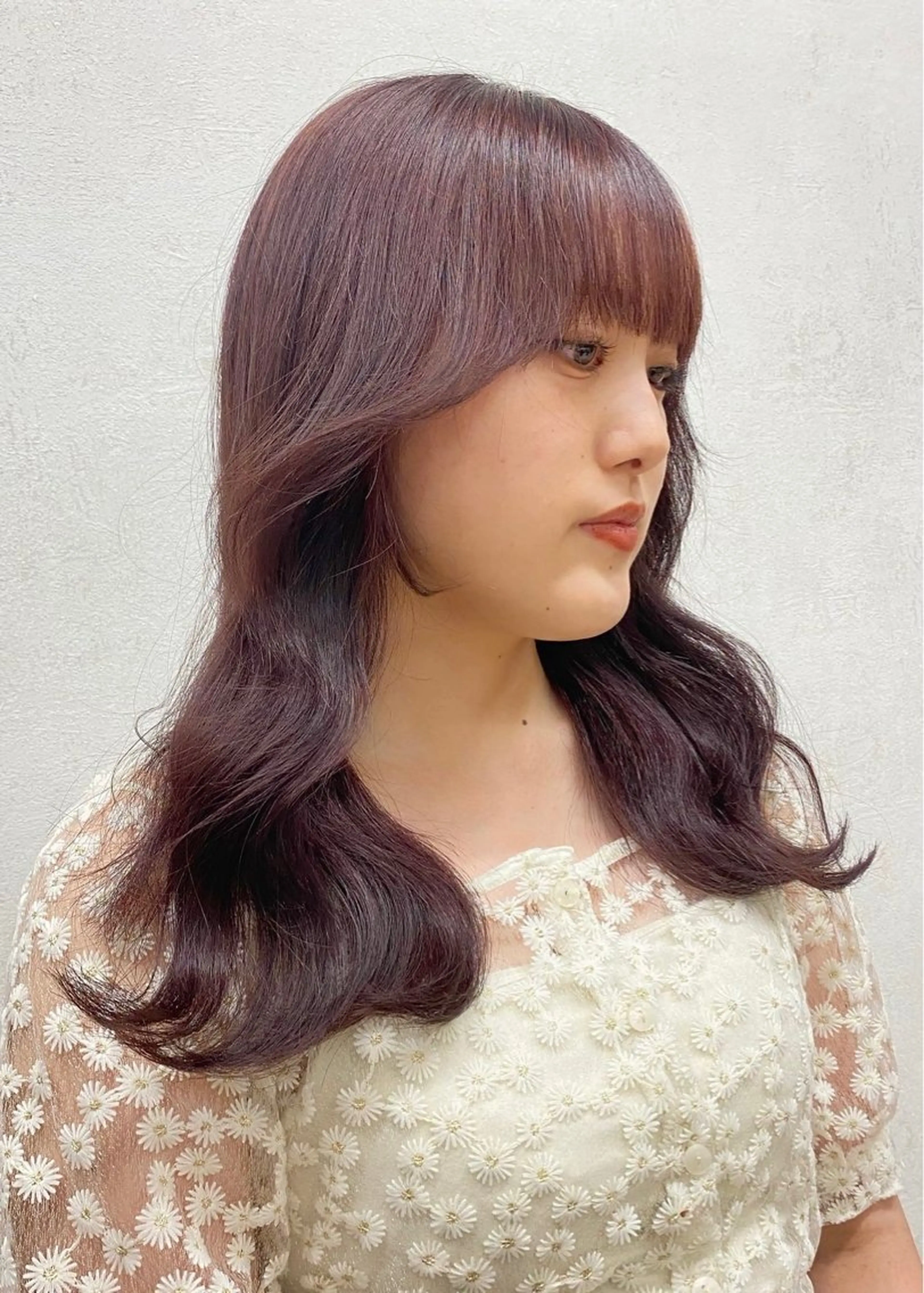 セミロング rio￤ブラウン￤暗 髪￤縮毛矯正🌙のヘアスタイル