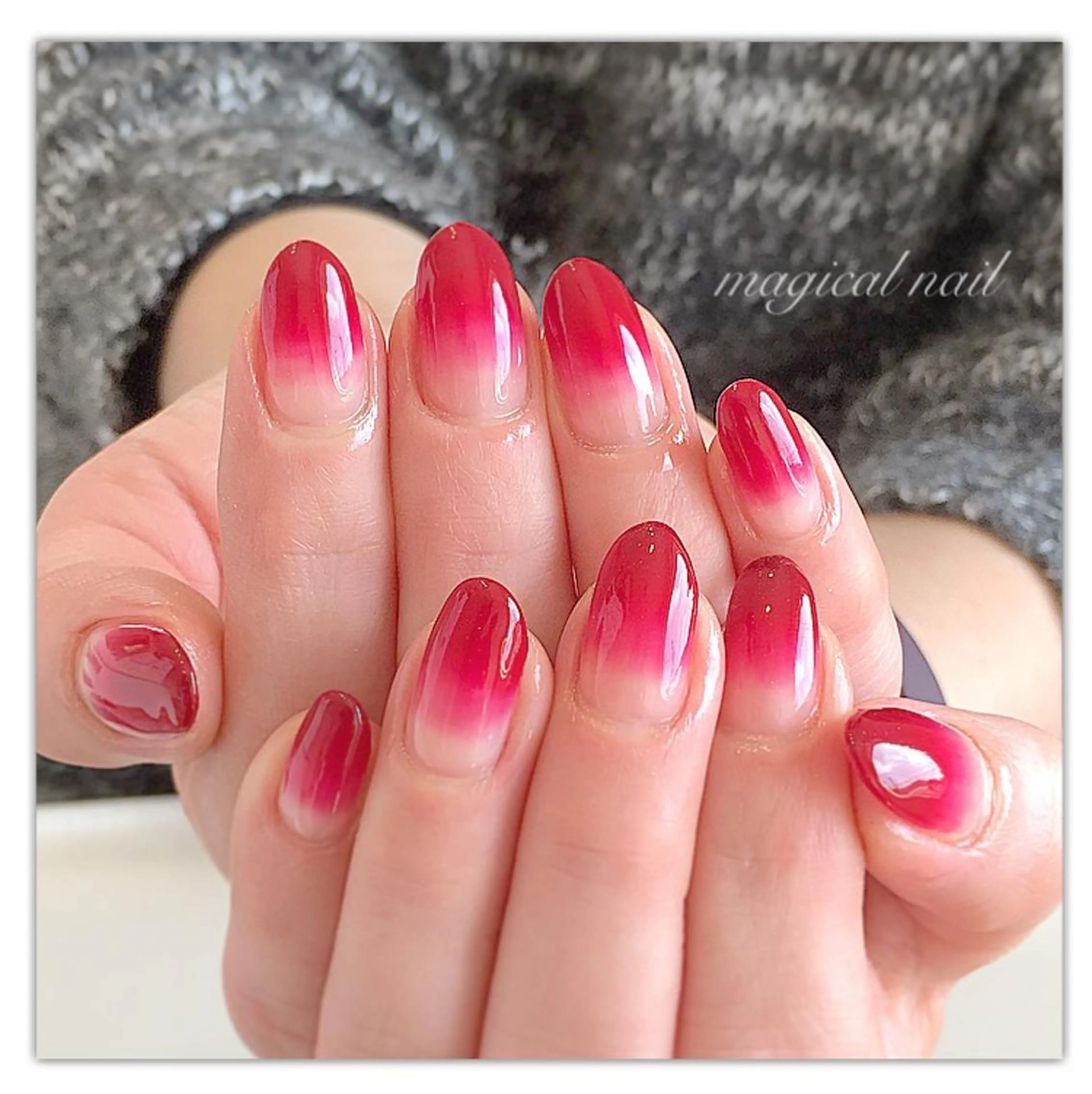 ネイル グラデーション ハンドネイル magical nailのネイルデザイン