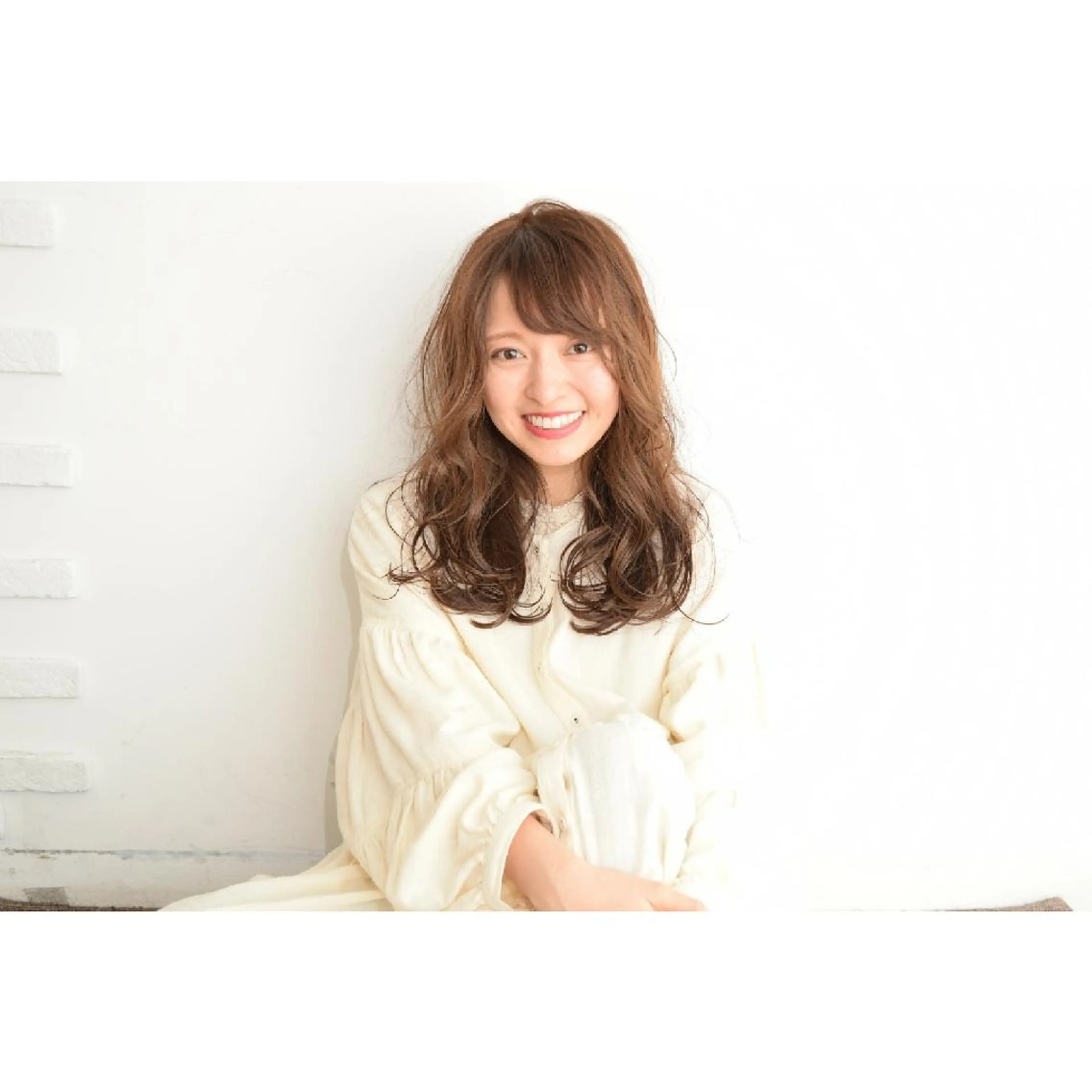 ロング カラー パーマ hair design BEER所属・みなみ ゆうすけのヘアスタイル