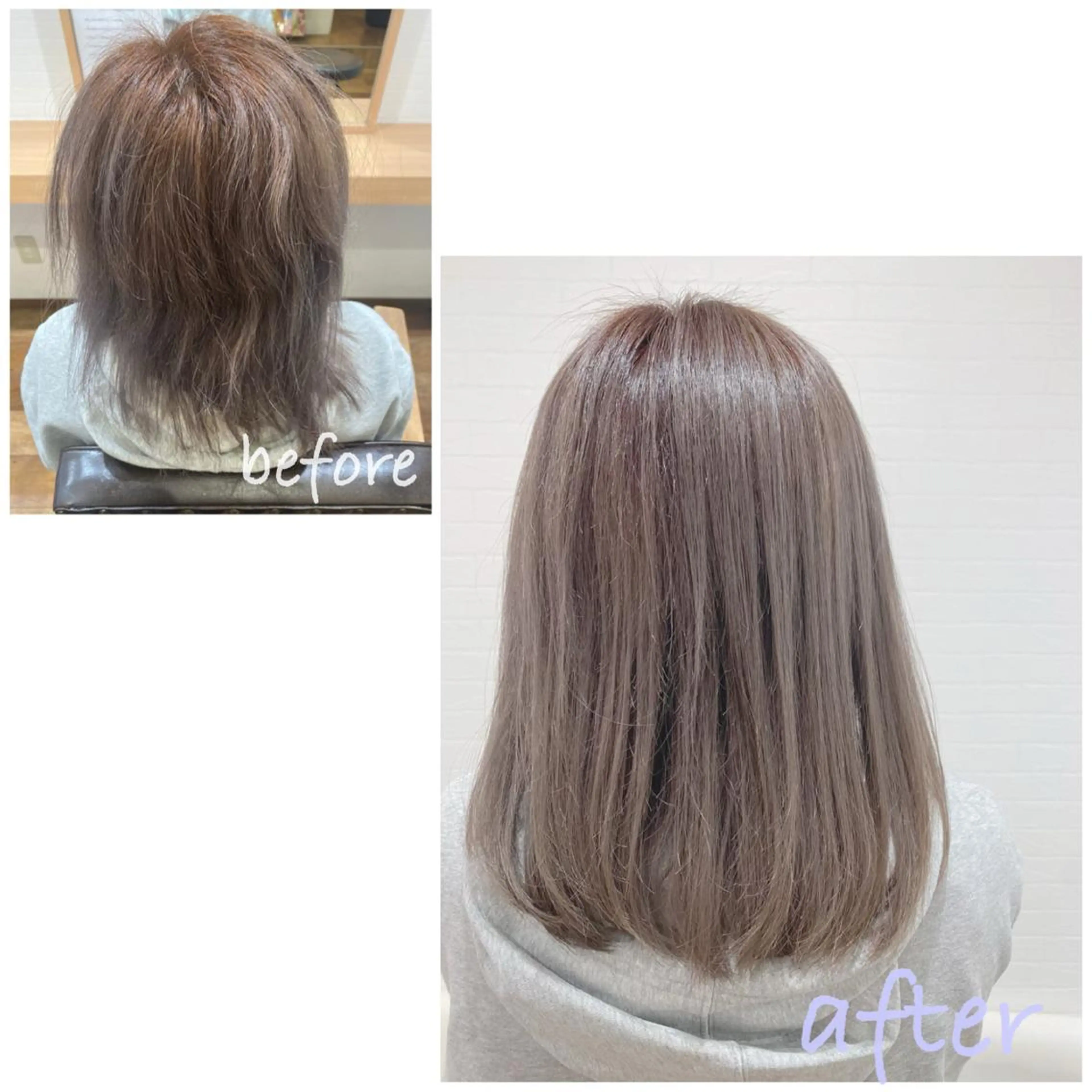 ミディアム カラー GRANLUSSO 〜グランルッソ駅前店所属・木口 嘉美のヘアスタイル