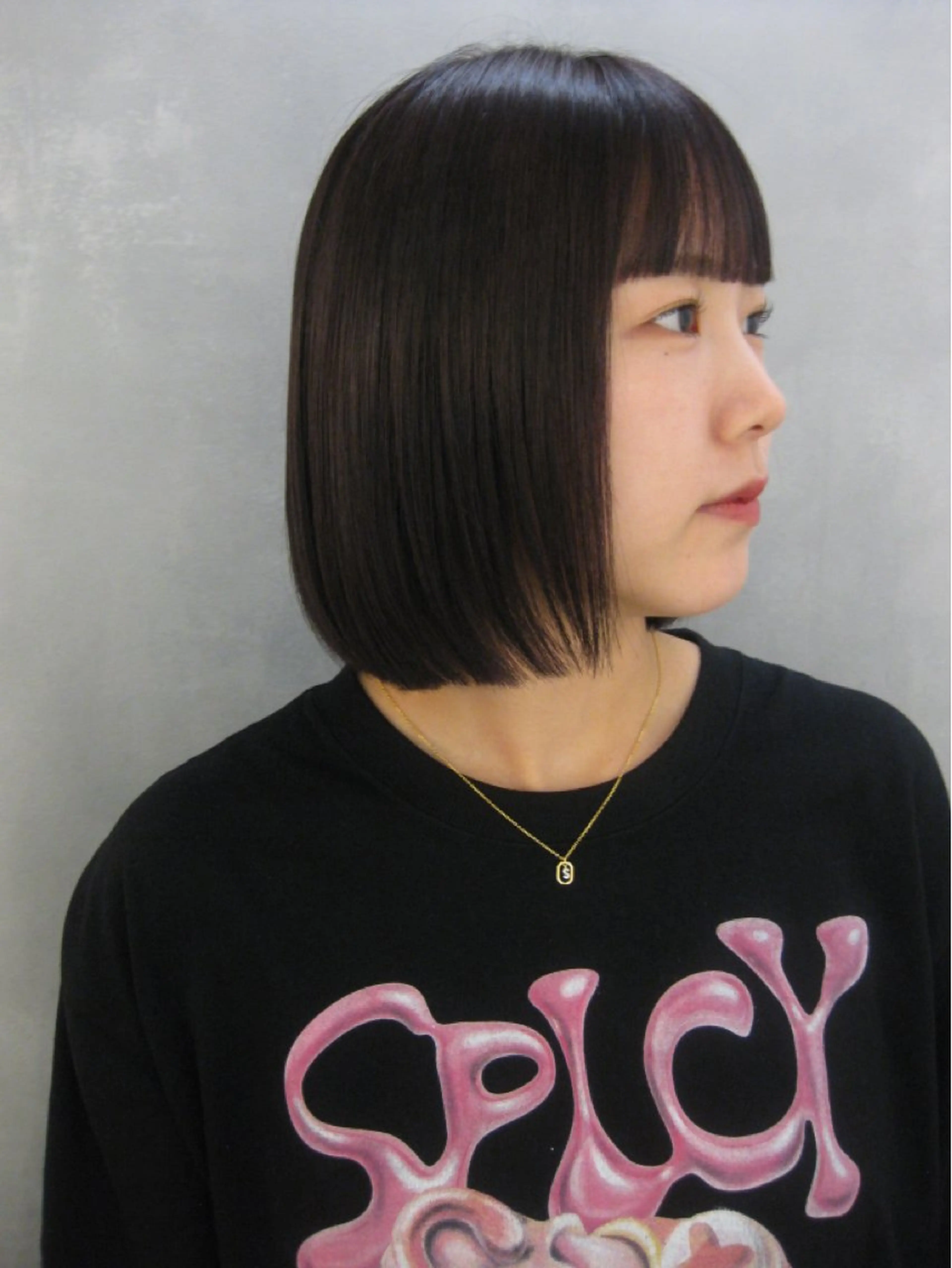 ショート カラー カット ヘアカラー 🦖ミニボブ/ボブ /MOEKA🦕のヘアスタイル