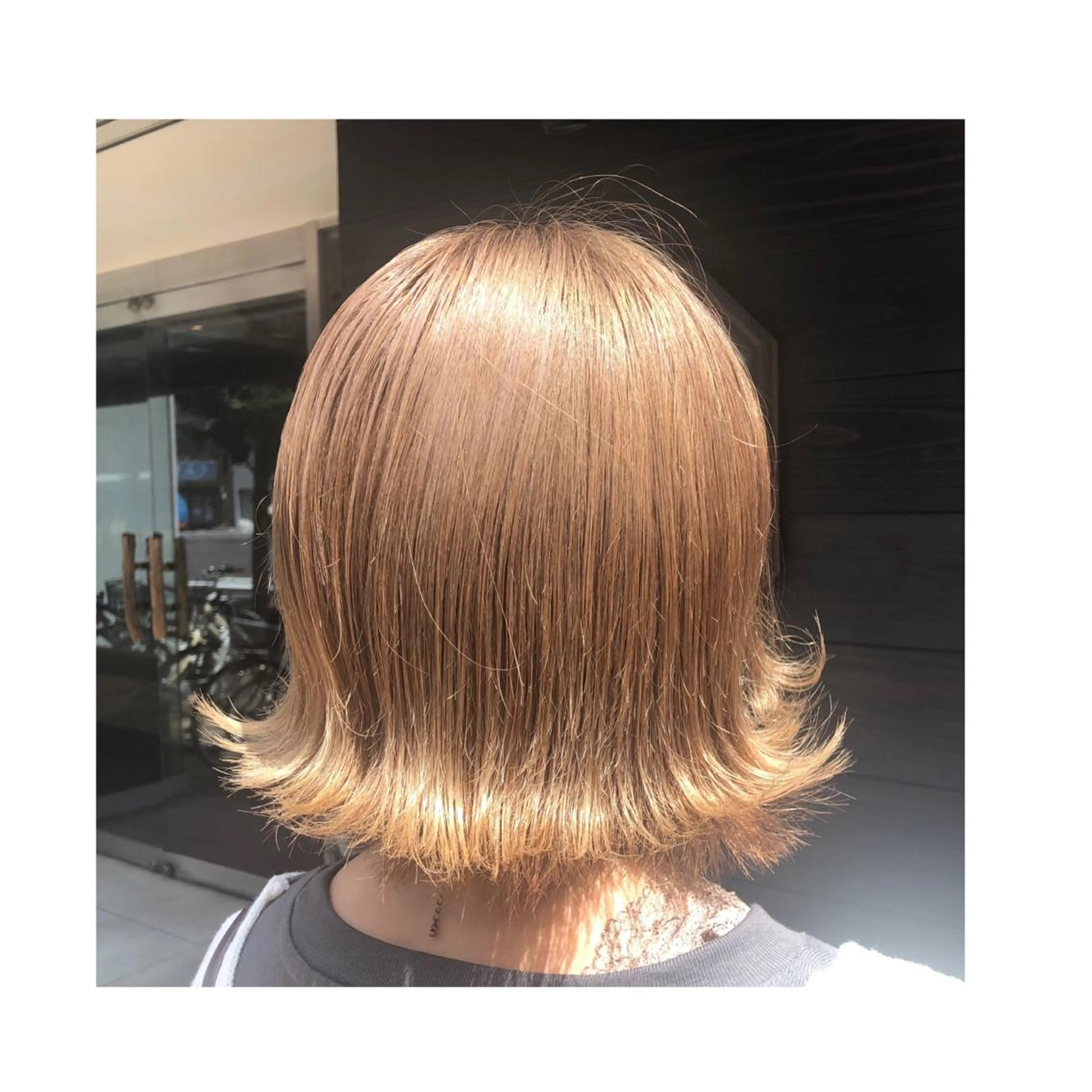 ショート カット 縮毛矯正 トリートメント ❁⃘ ち だ り さ ❁⃘のヘアスタイル