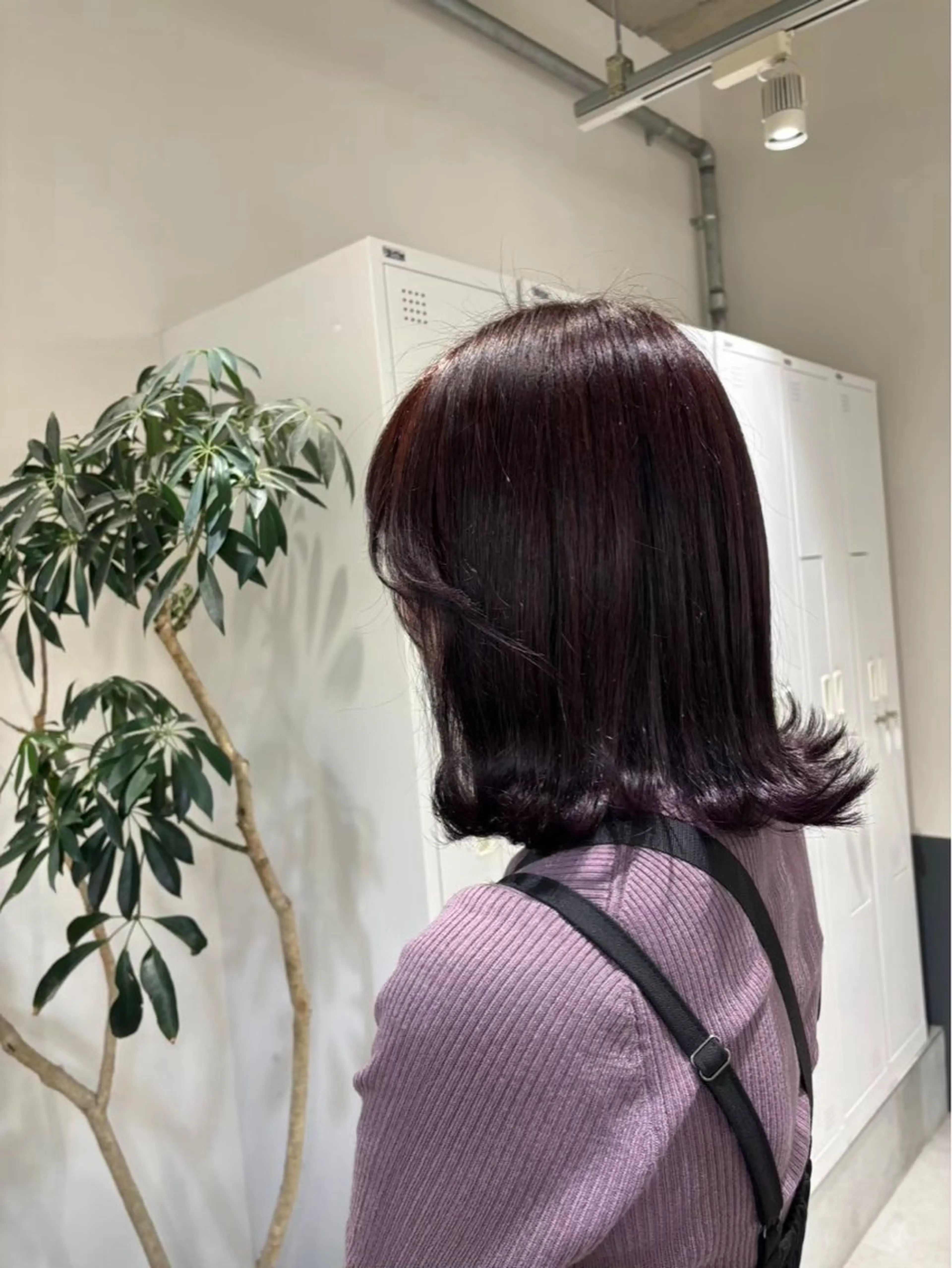 ミディアム .sayo/ Rubik's江坂のヘアスタイル