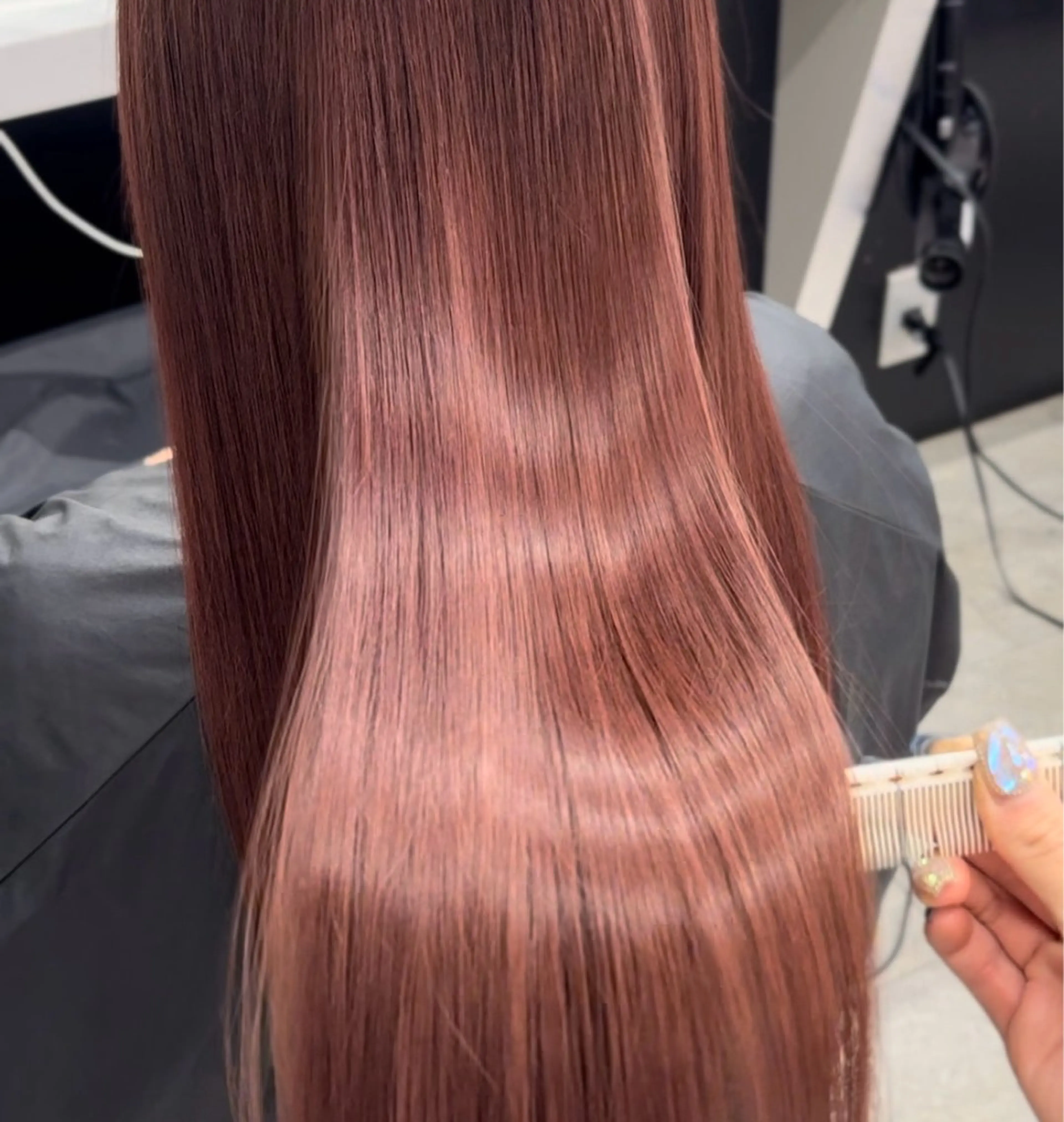 🤍髪質改善ケラチントリートメント🤍ブリーチ毛にもおすすめ✨の写真