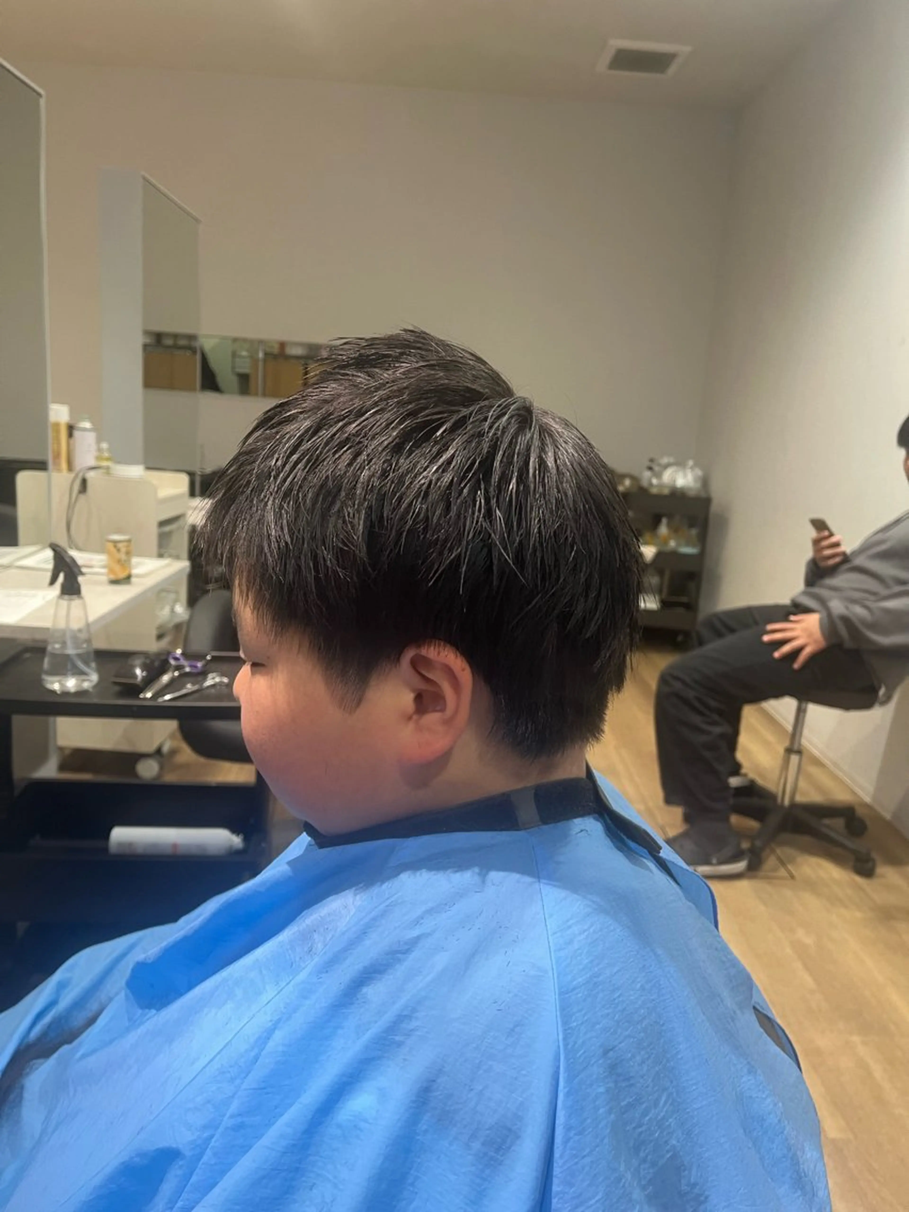 ショート メンズ キッズ 古田 力気のヘアスタイル