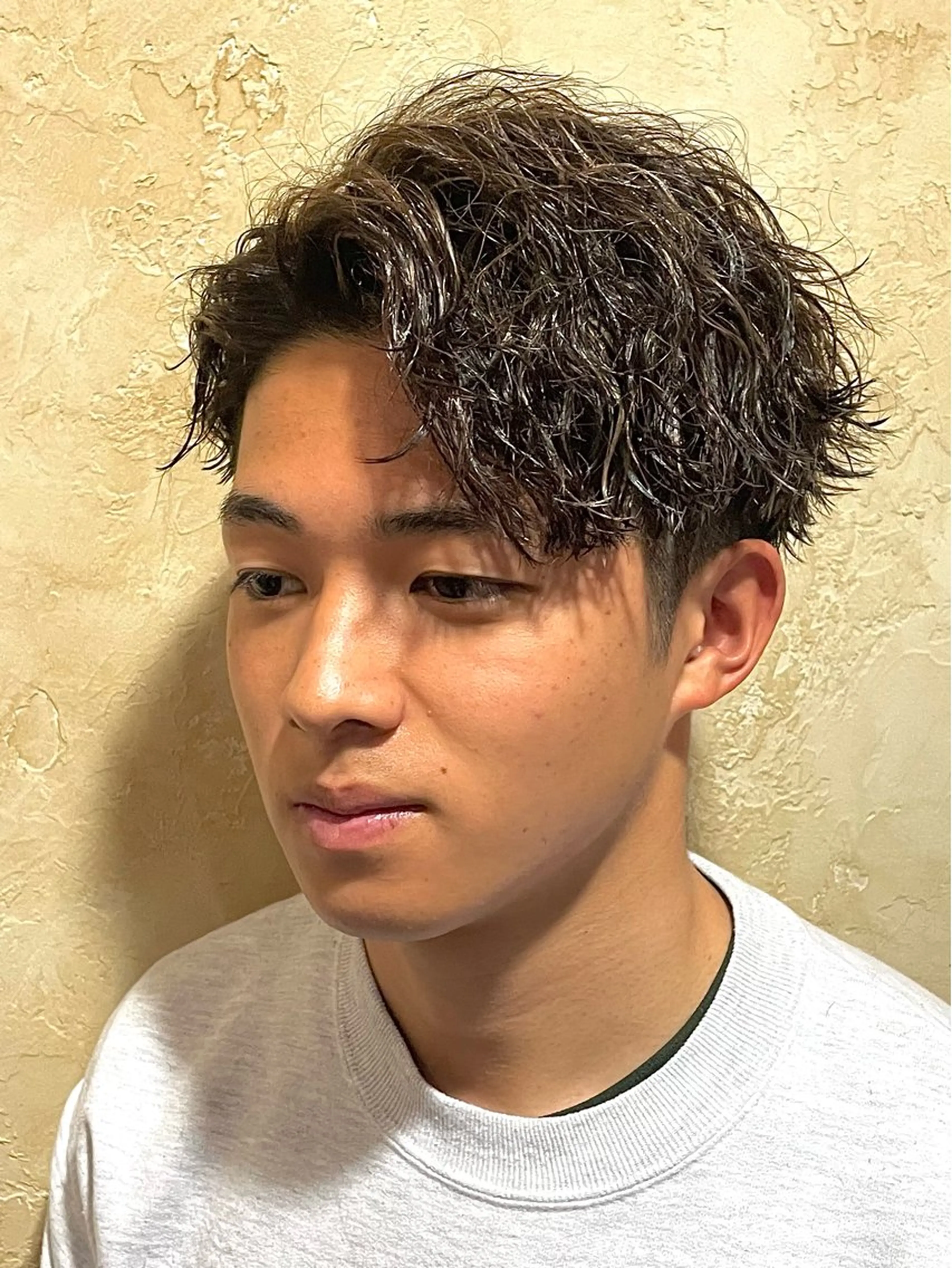 ショート パーマ メンズ メンズパーマ ツイストスパイラルパーマ スパイラルパーマ カット パーマ トリートメント 🔥メンズ専門🔥 塩拓巳のヘアスタイル