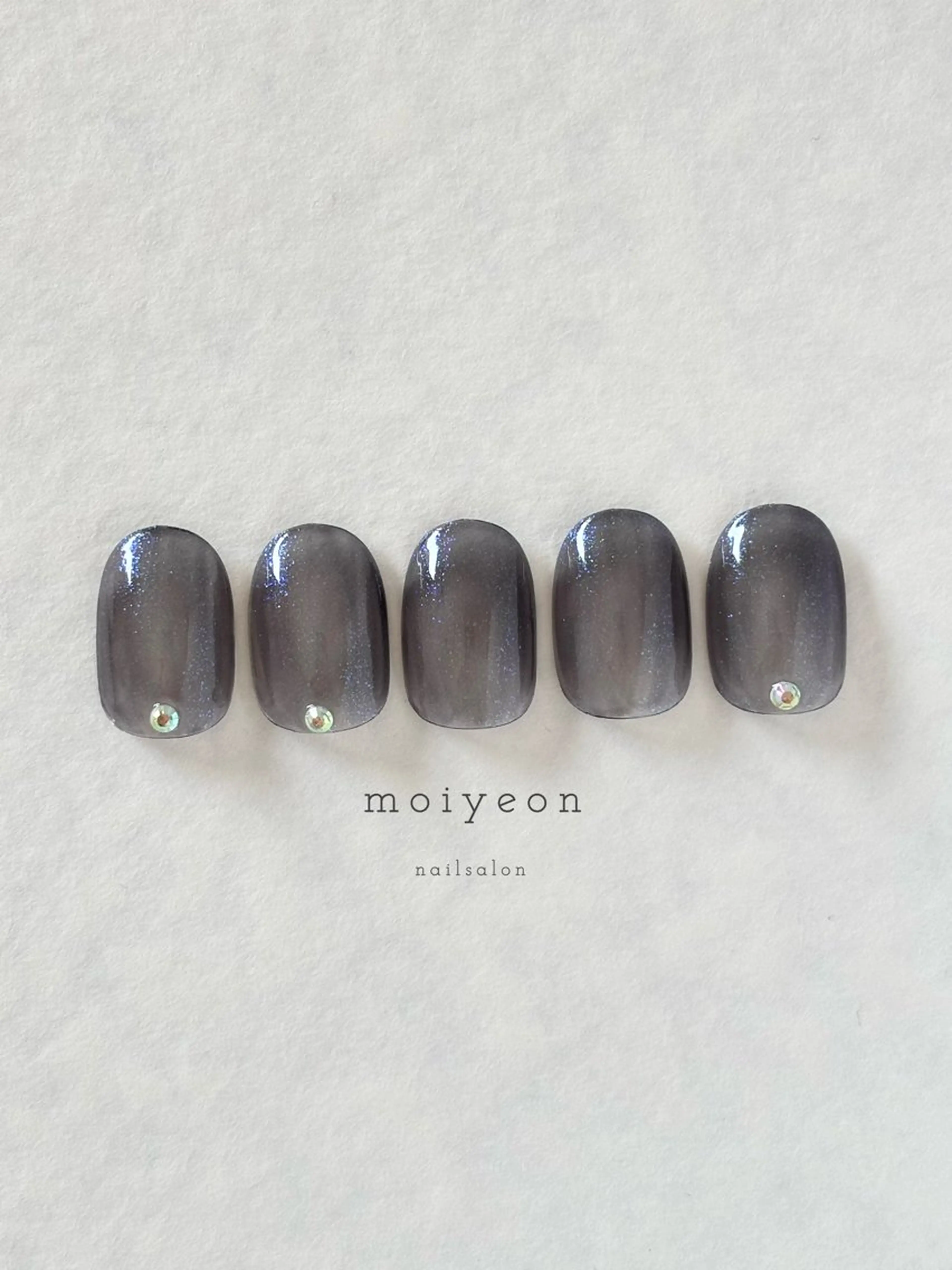 ネイル ワンカラーネイル 市川 沙希子のネイルデザイン