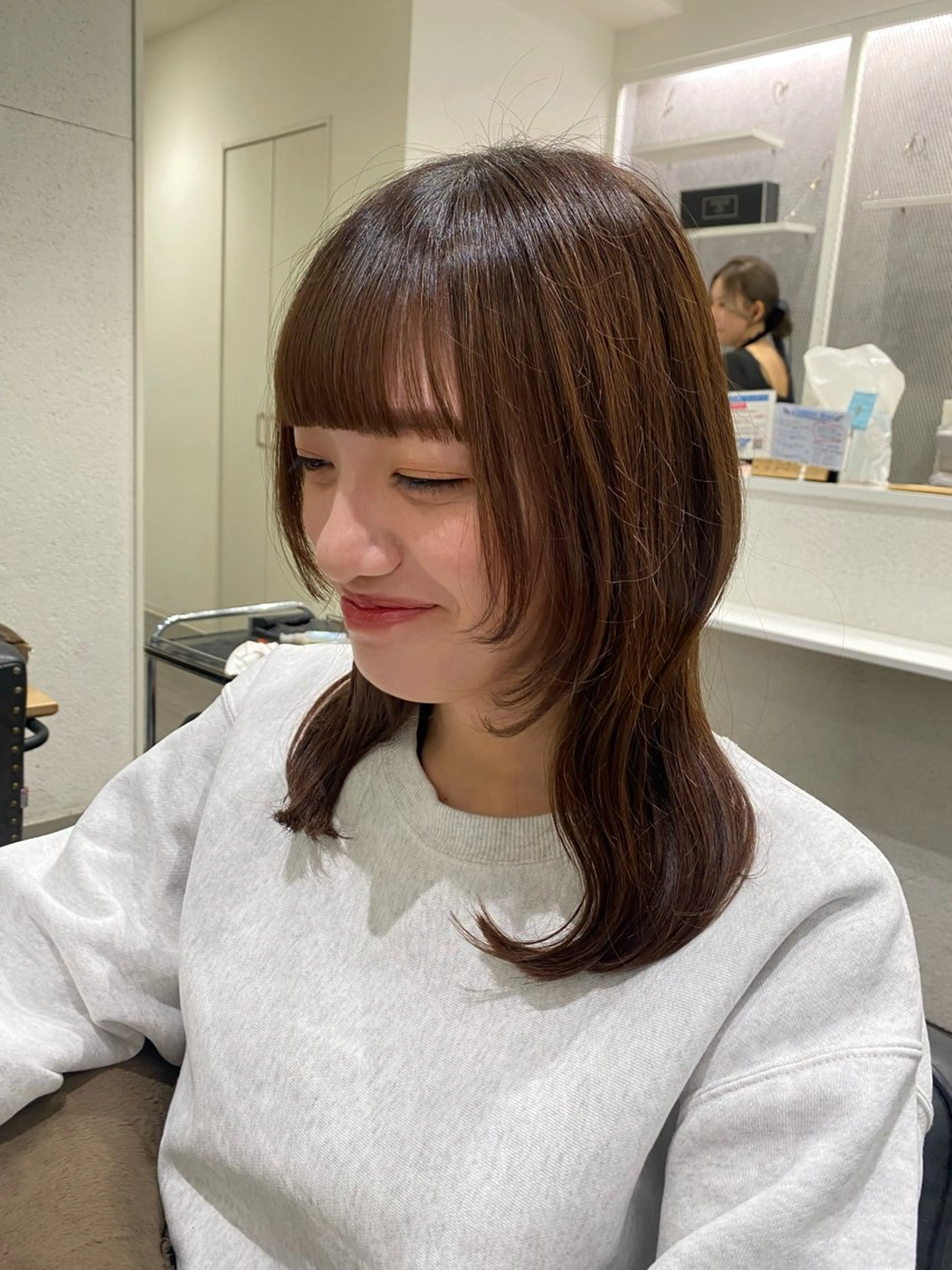 ミディアム カット cocotte🌿 amaneのヘアスタイル