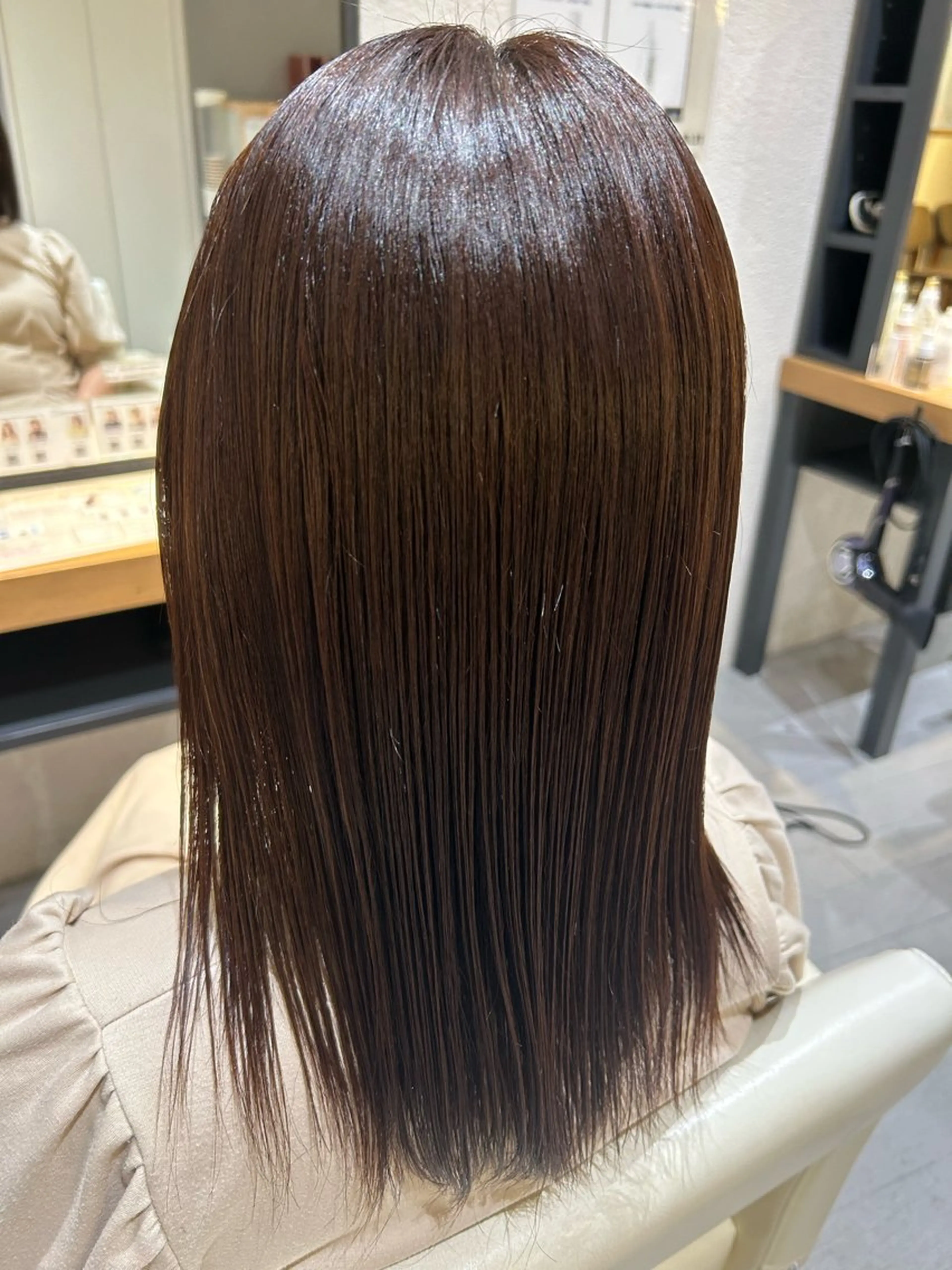 ミディアム 東大阪　布施 sharaのヘアスタイル
