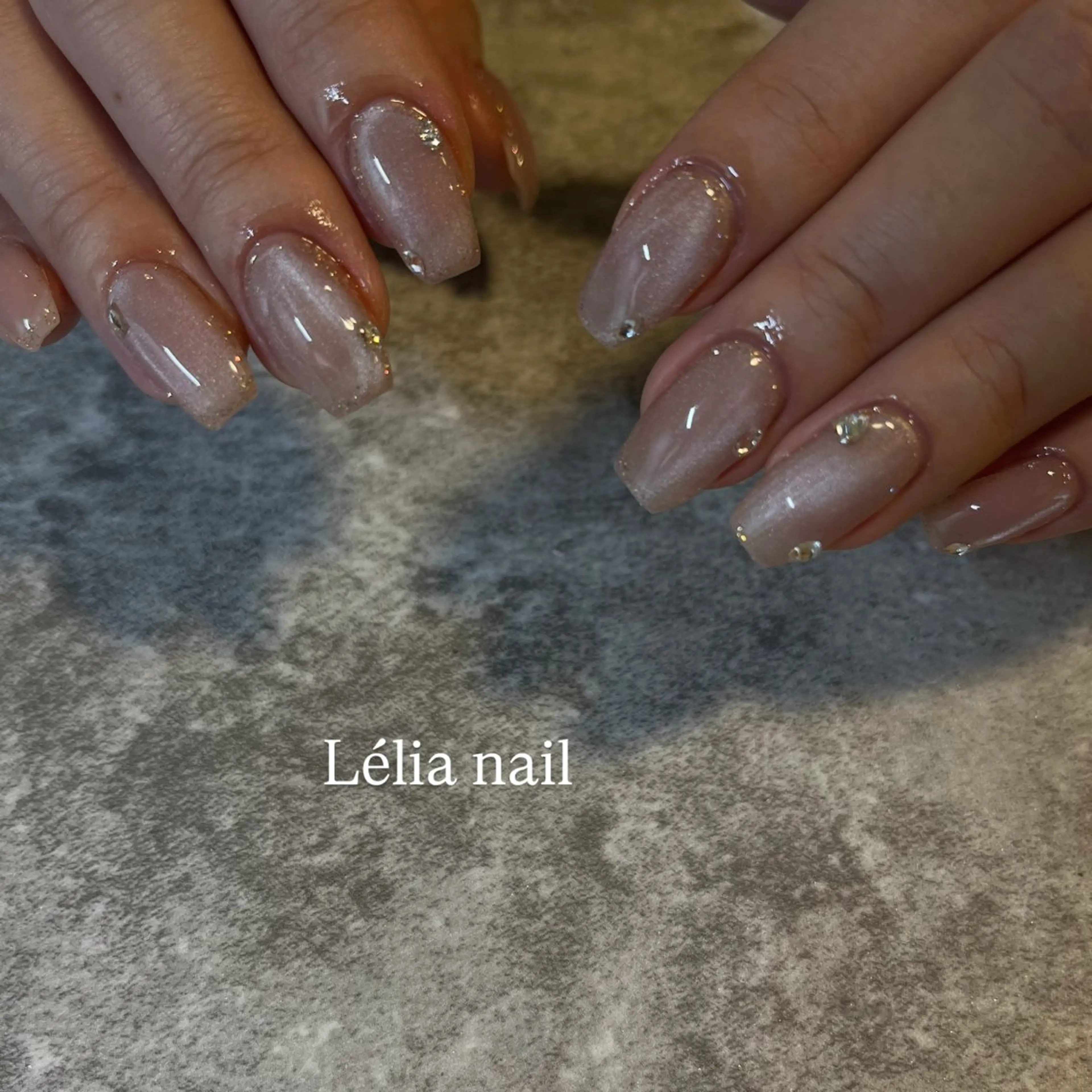 ネイル ハンドネイル Lélia nail Himariのネイルデザイン