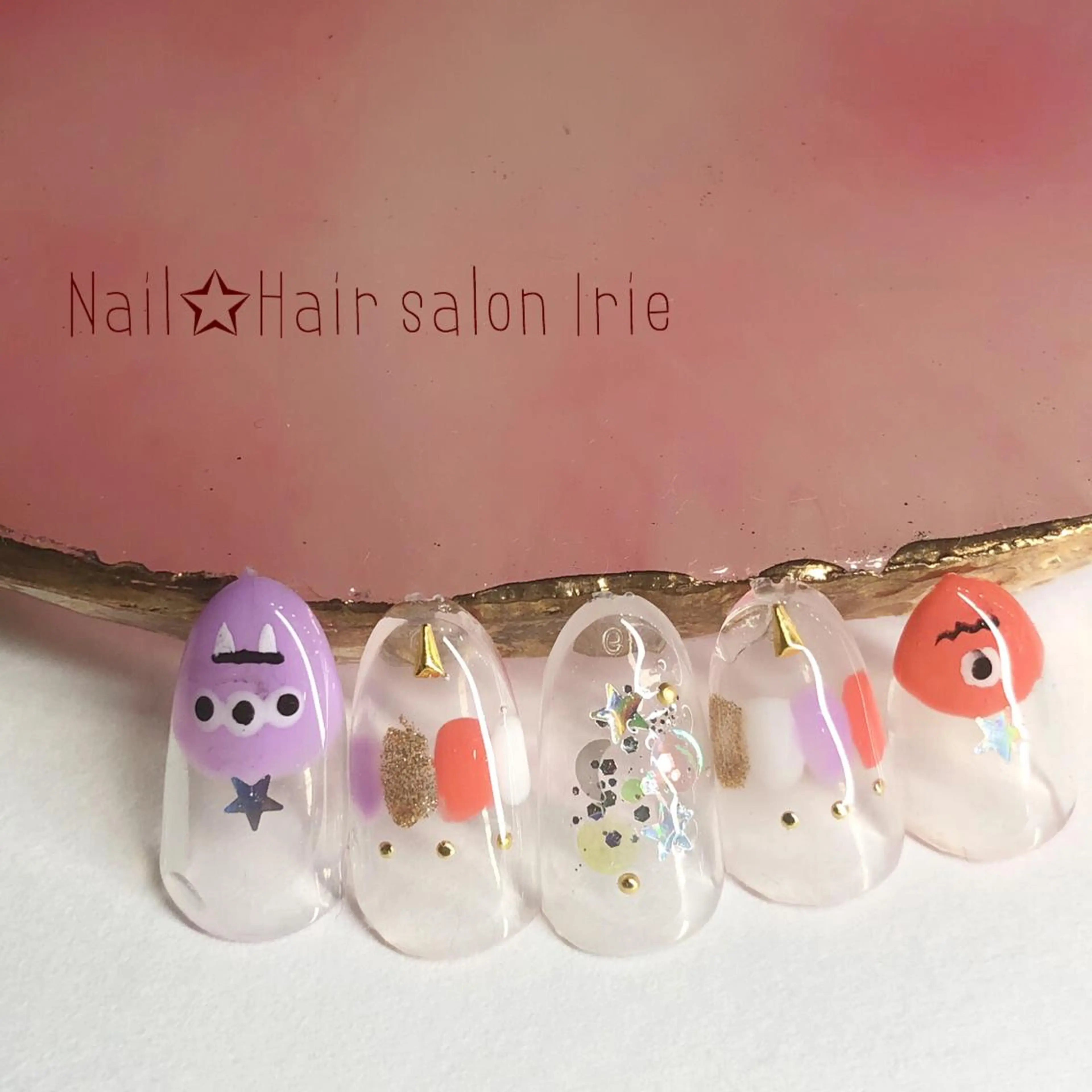 ネイル Hair salon Irie所属・與儀 知佳のネイルデザイン