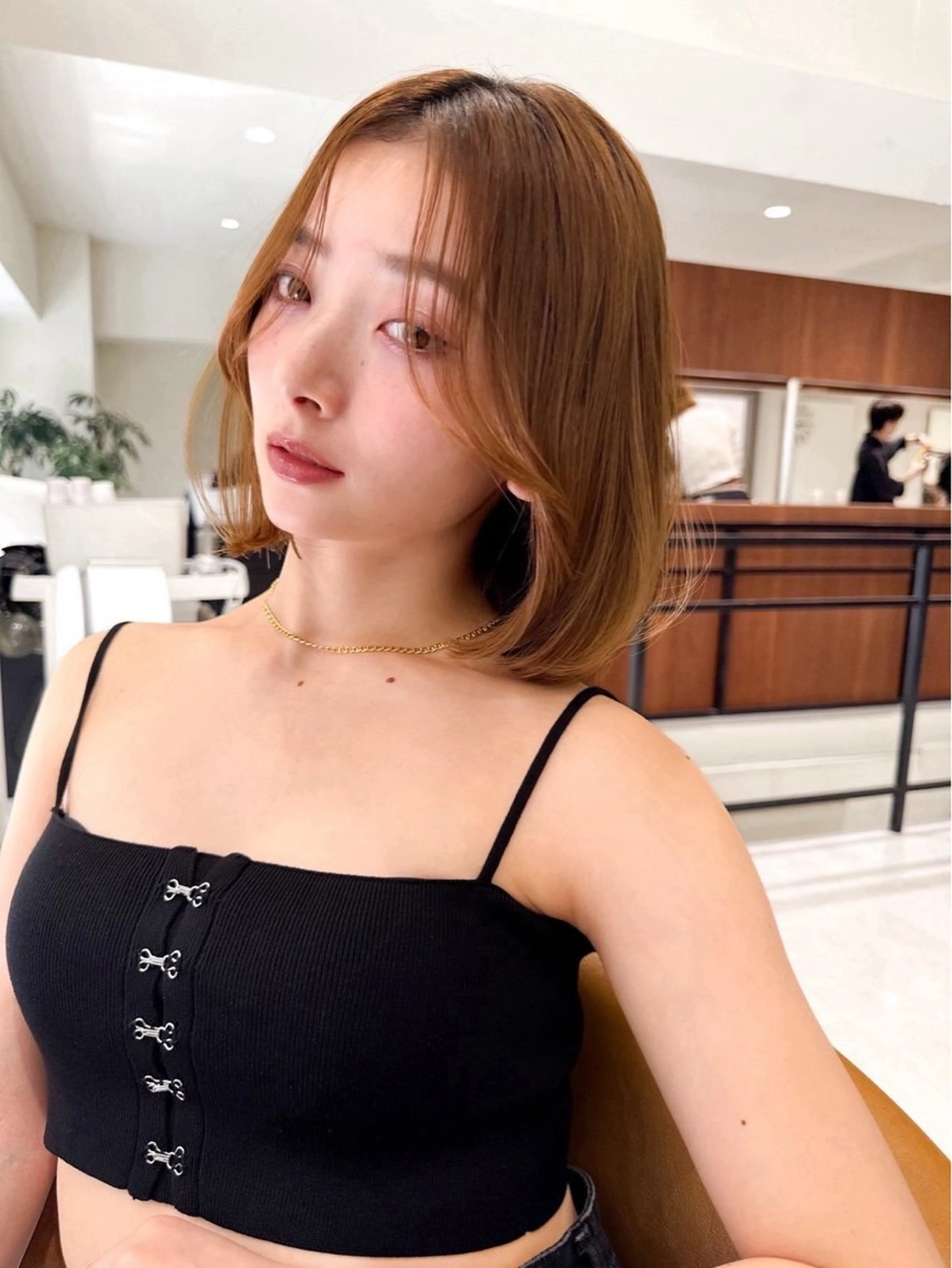 ショート カラー ✨レイヤーカット/透 名感カラー特化✨のヘアスタイル