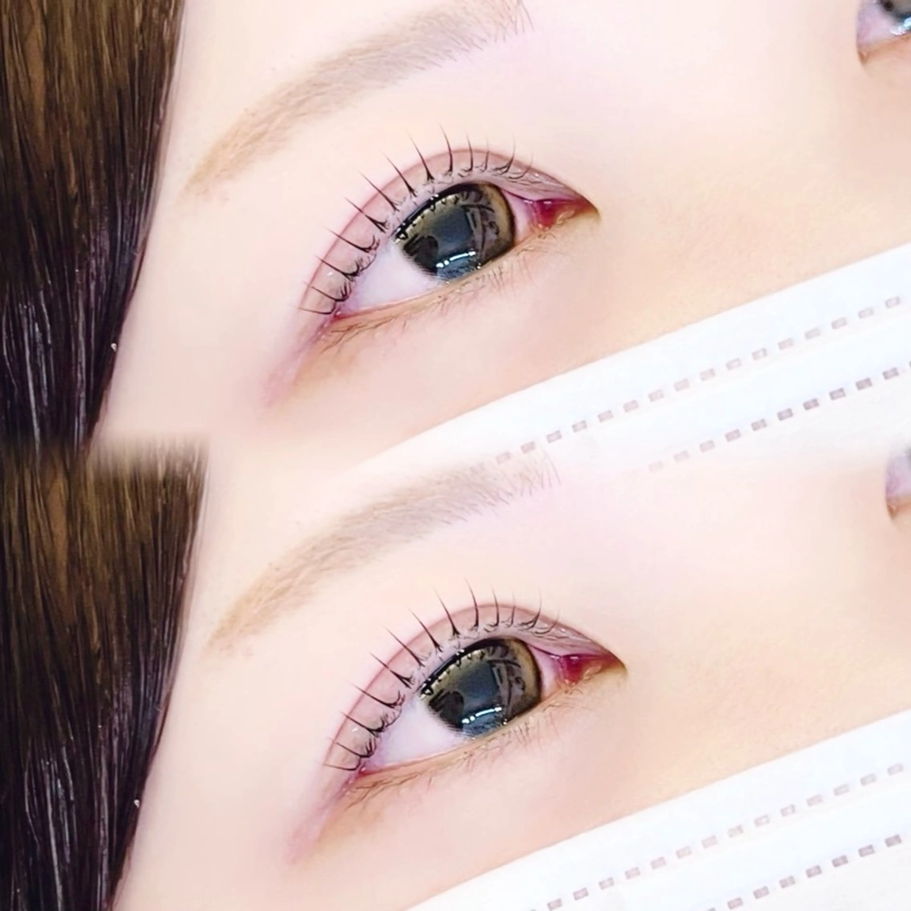 マツエク・マツパ 束感まつ毛 韓国風マツエク パリジェンヌラッシュリフト マツパ beaute+[ボーテプラス]所属・beaute+ / Akariのマツエク・マツパデザイン