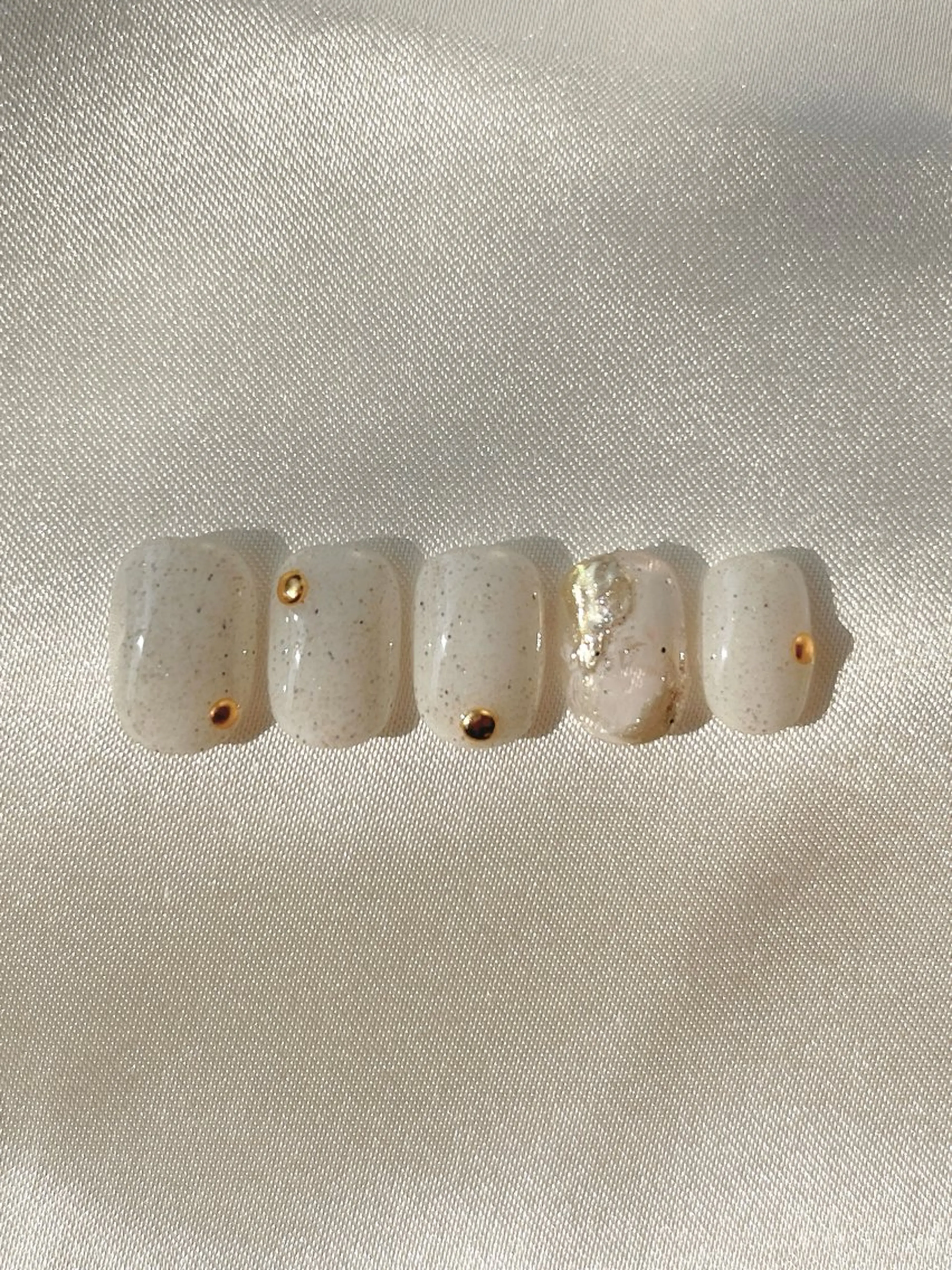 【オフなし】＊練習モデル＊アート2本(ニュアンス)の写真