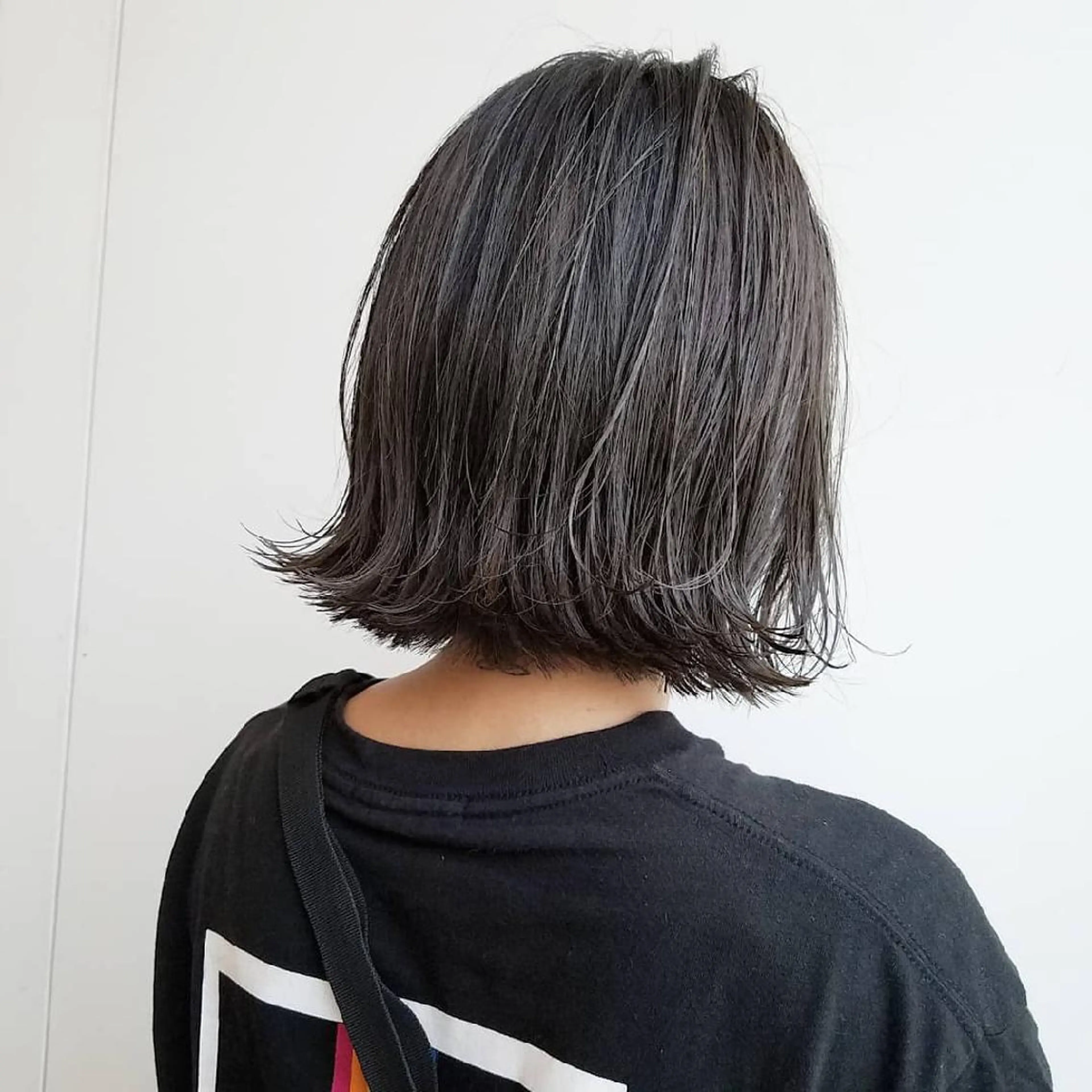 ミディアム カラー ヘアアレンジ グレージュ ハイライトカラー ハイライト iplus✴ まつげ、眉毛、耳つぼのマツエク・マツパデザイン