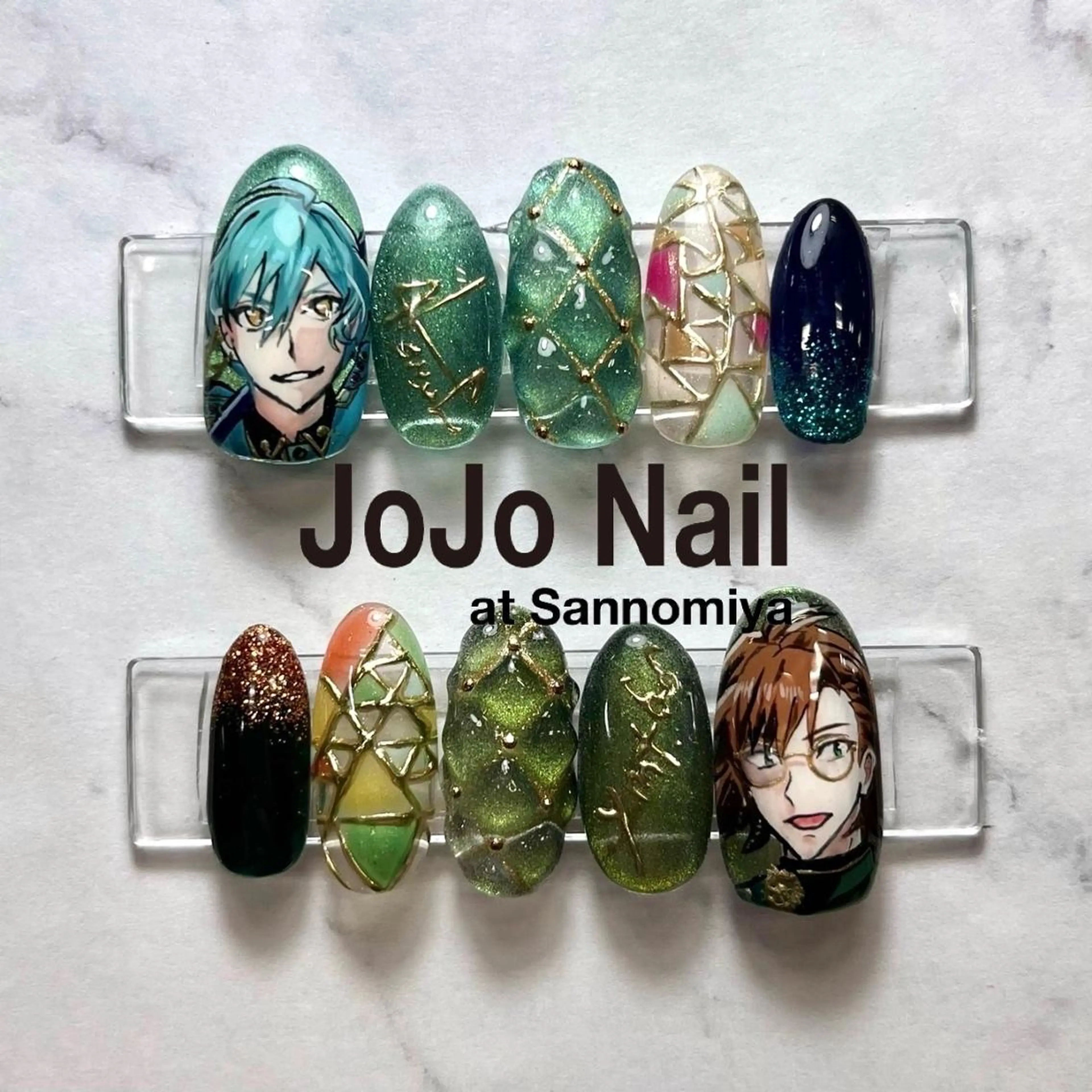 推しネイル 150min(オフ込)⚠️ご予約は2週間以上前まで必須の写真