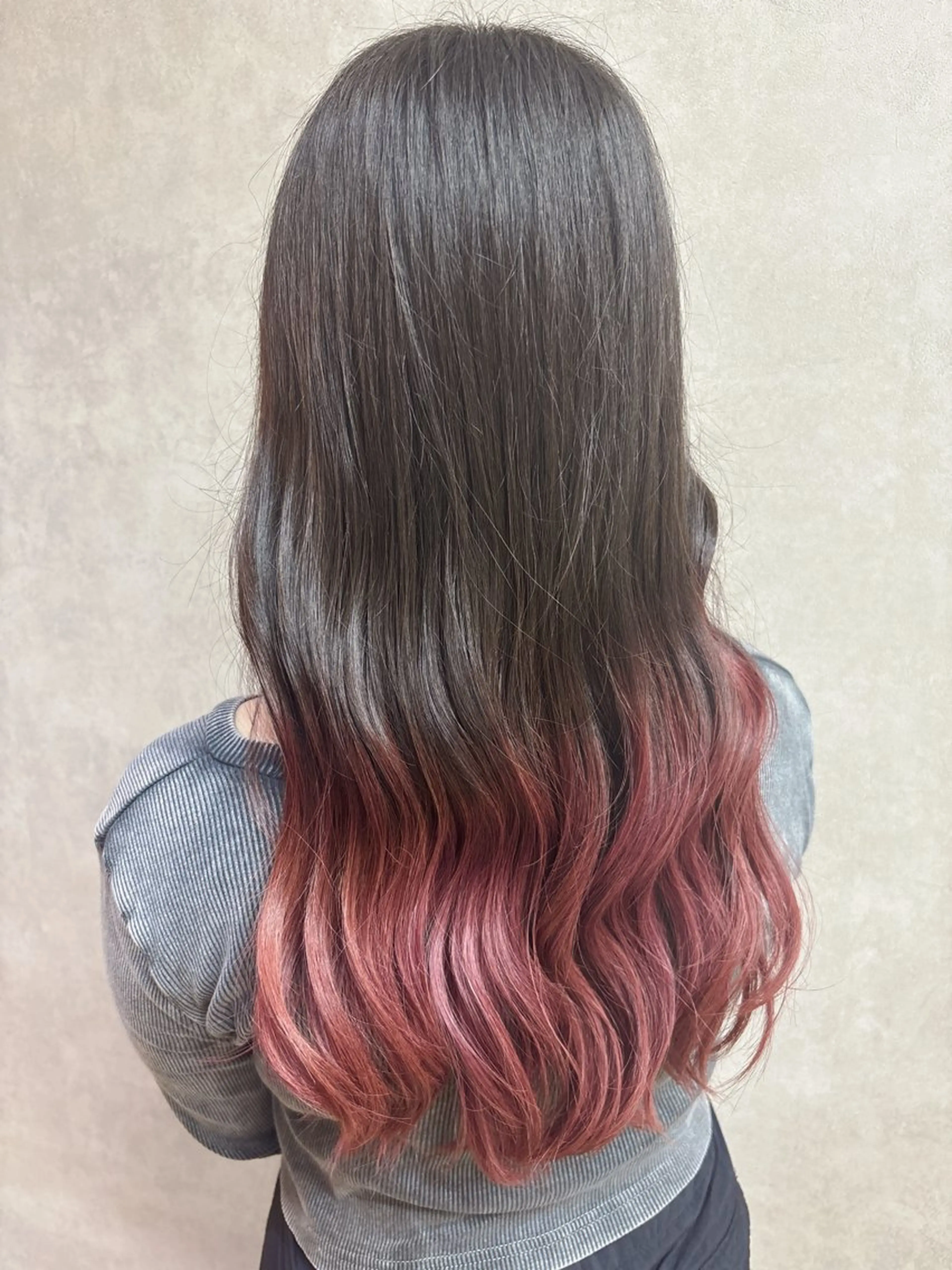 【ダブルカラー】ブリーチonカラー＋BYKARTEトリートメントの写真