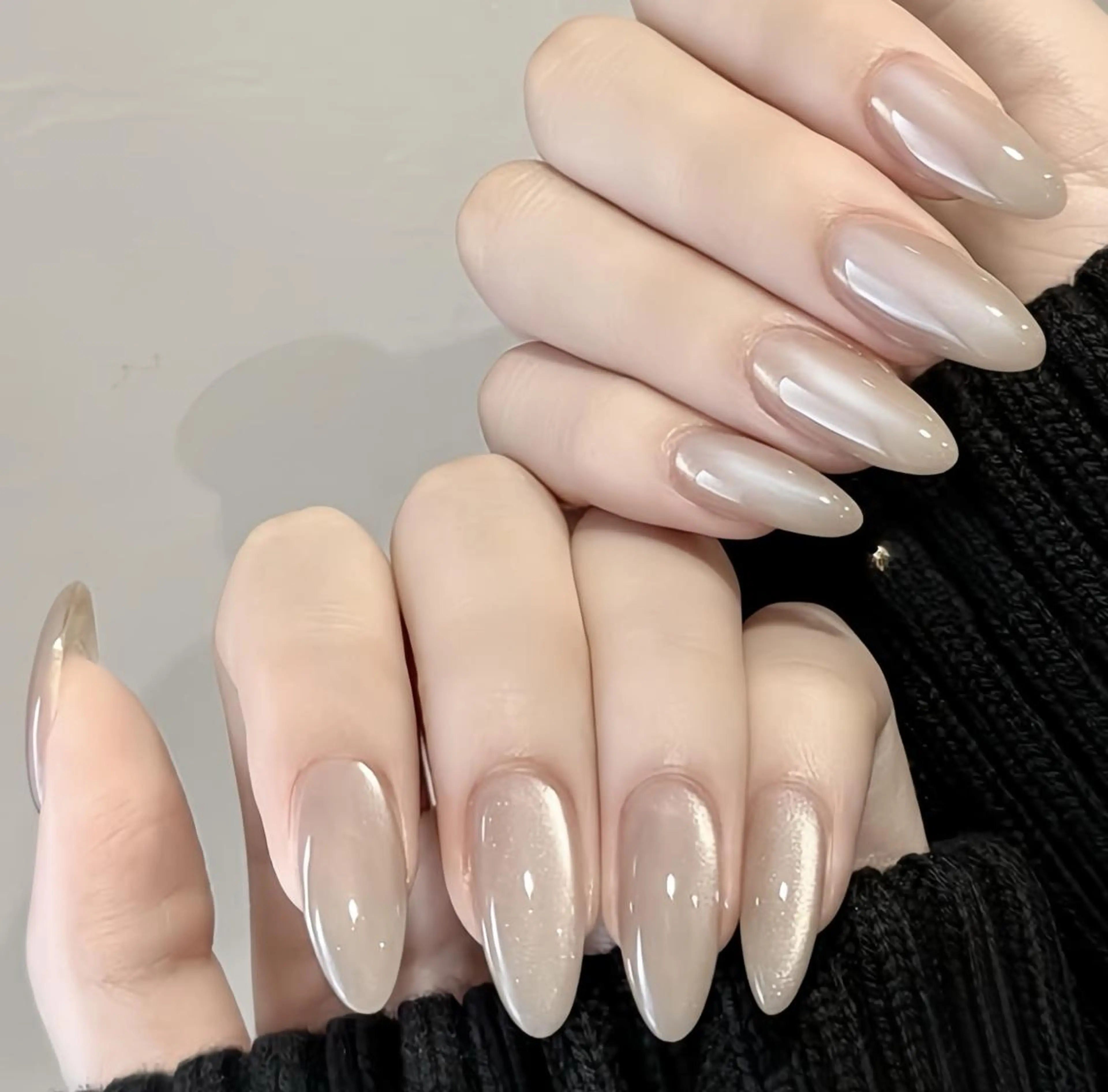 ネイル 長いだし/スカルプ/ パラシェルN.oneのネイルデザイン