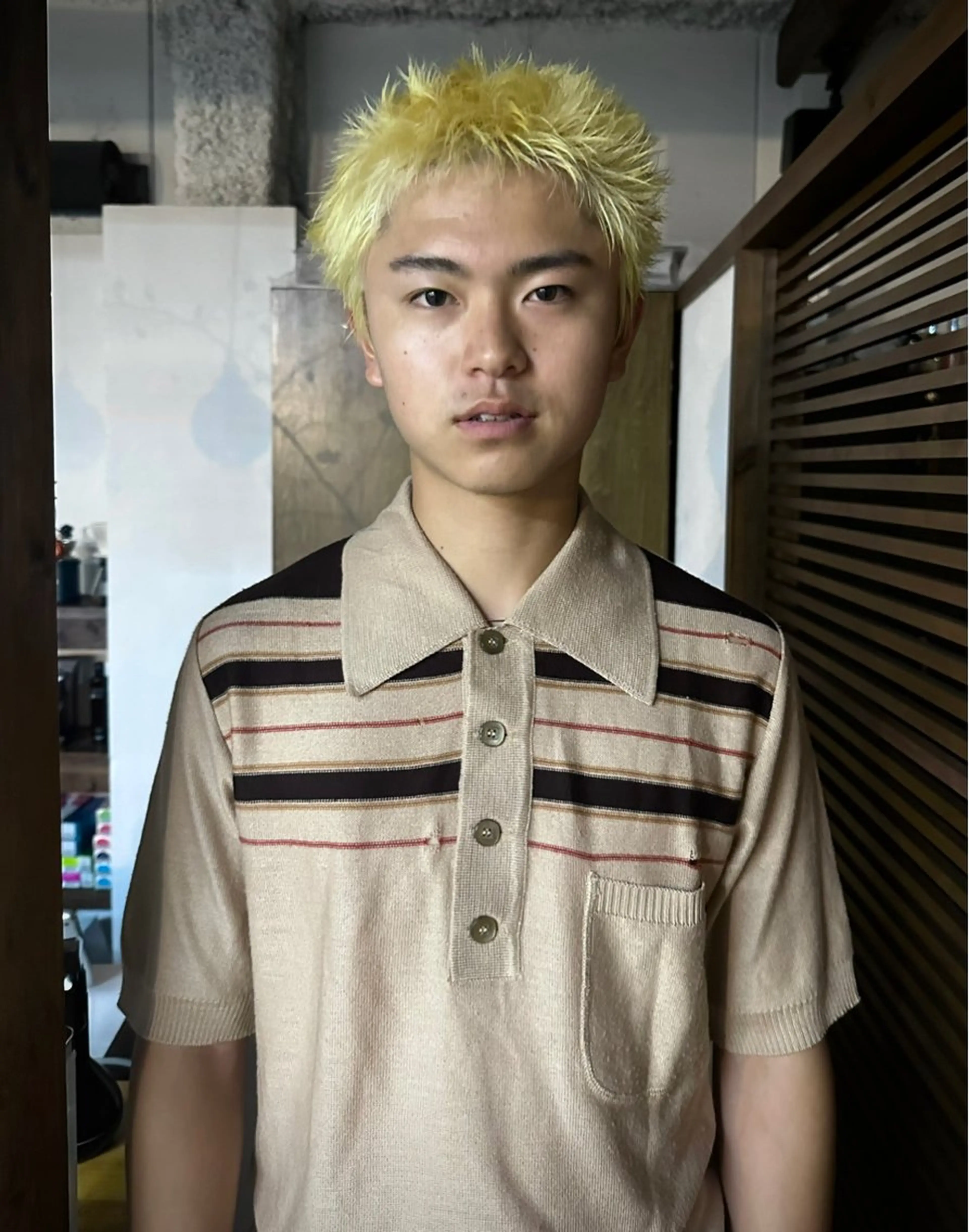 ショート カラー メンズ nimes所属・三輪 充希のヘアスタイル