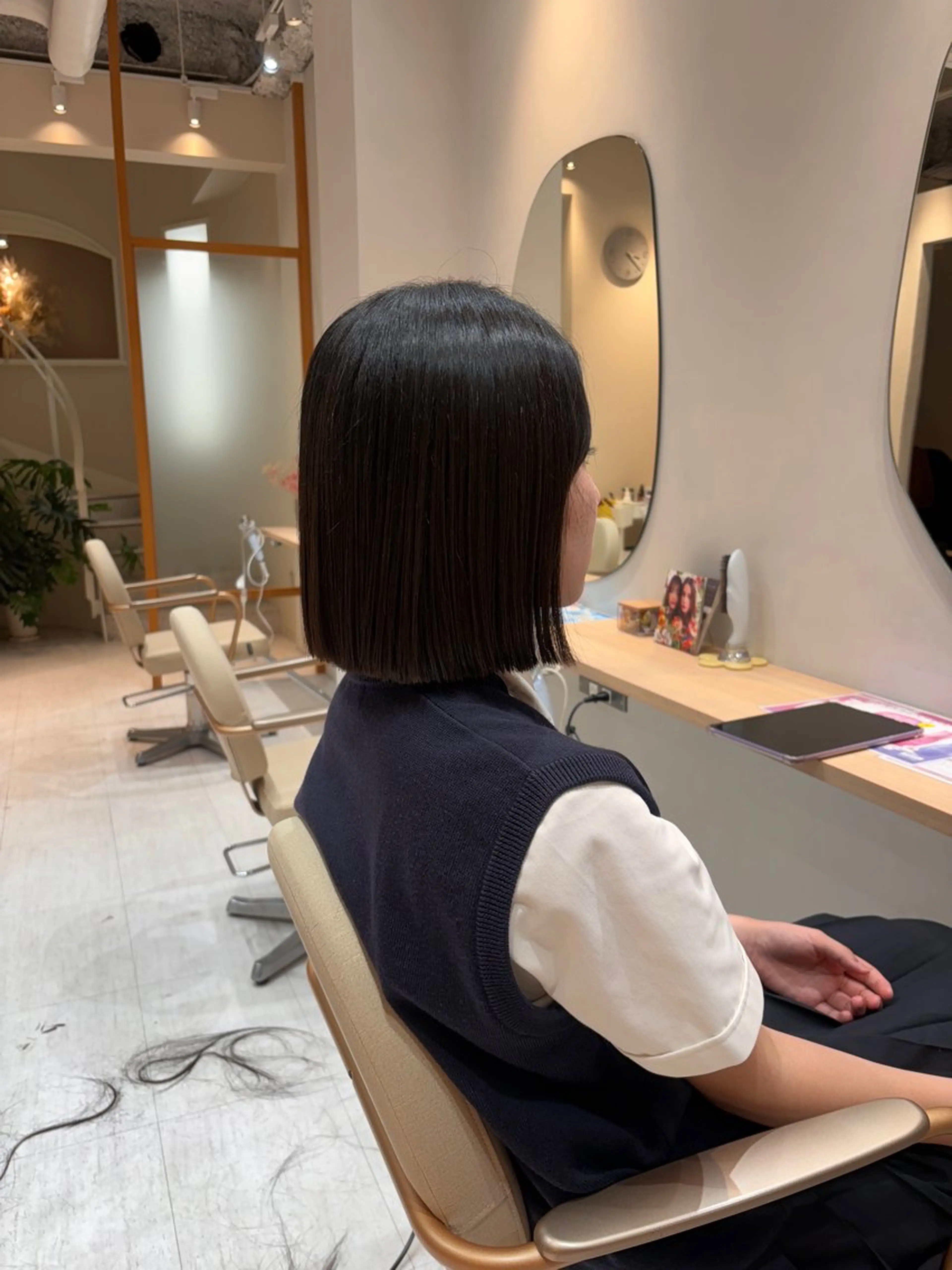 ショート ボブ 小林 琉花のヘアスタイル