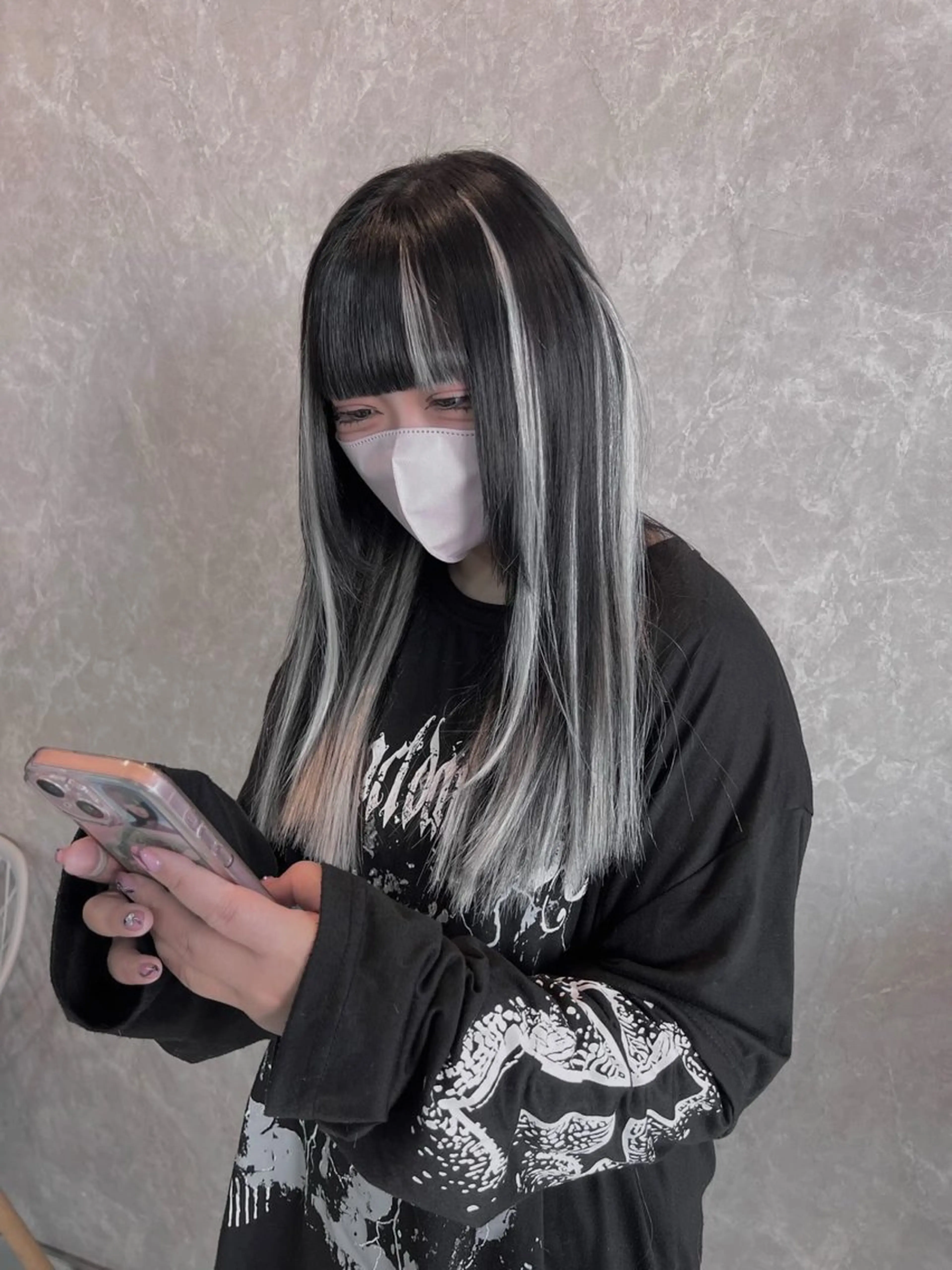 ロング カラー 鹿児島 天文館 Colore凜のヘアスタイル