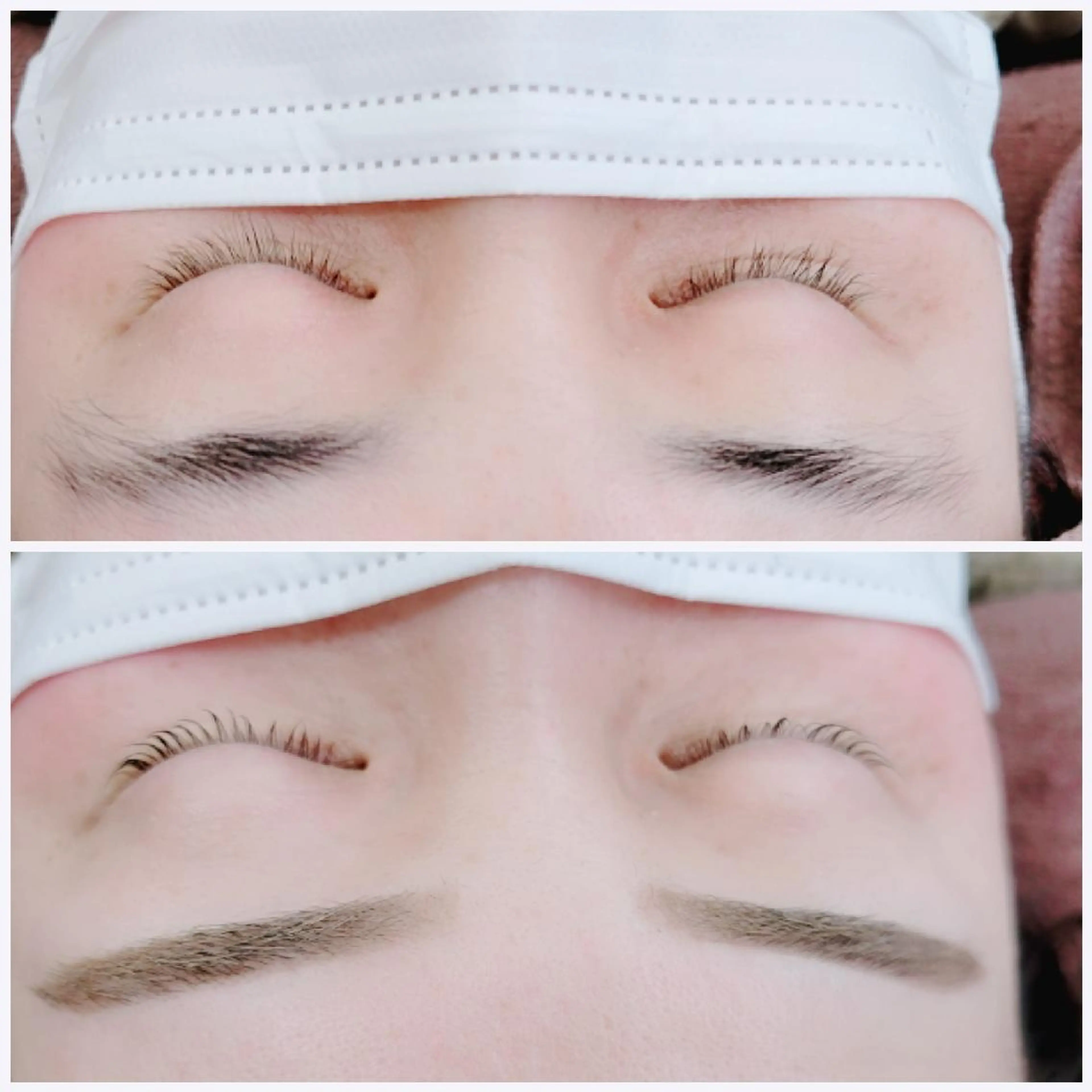 アイブロウ ワックス脱毛 shalm hair lounge所属・風間 莉緒のマツエク・マツパデザイン