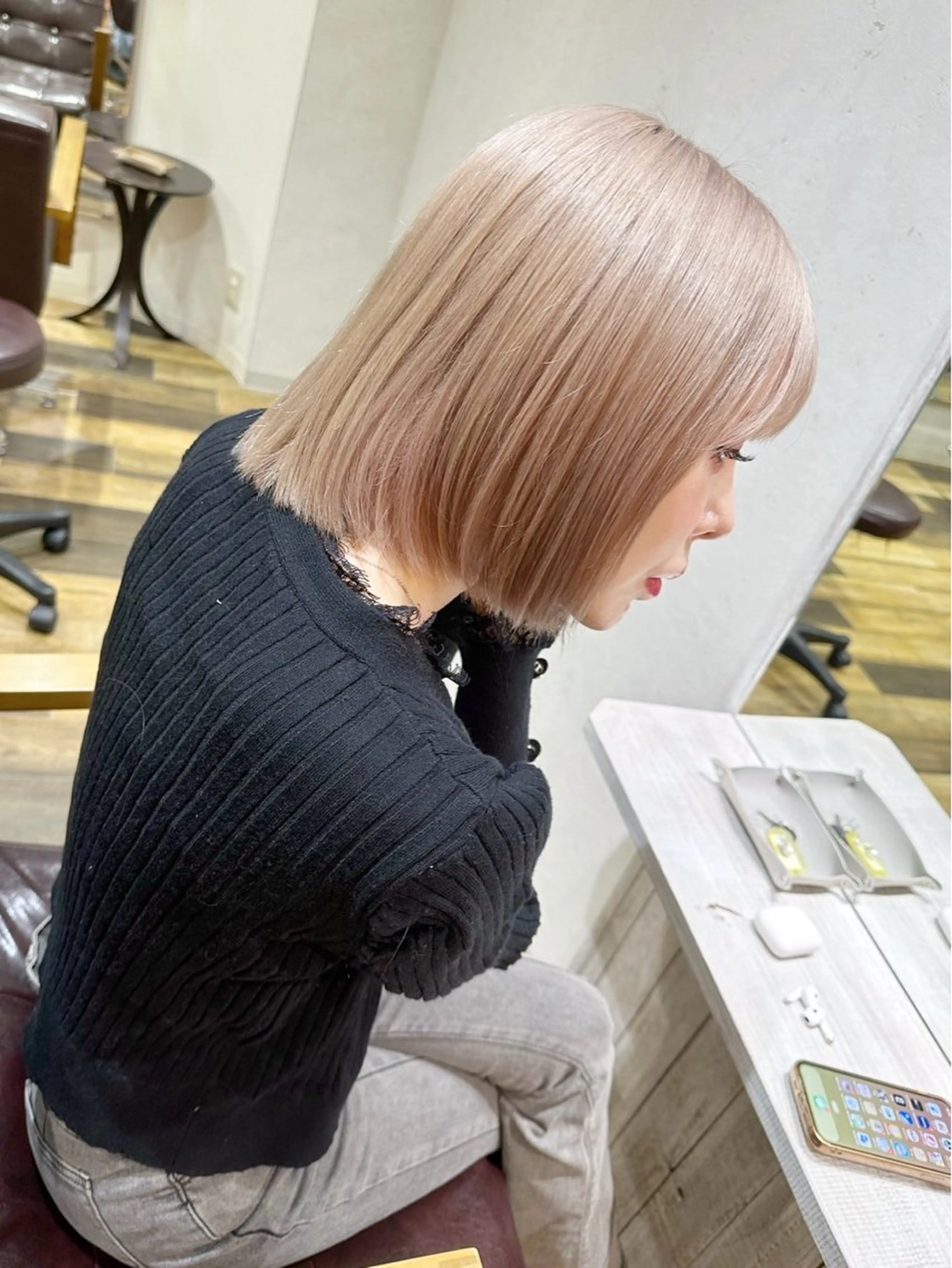 ダブルカラー+トリートメントの写真